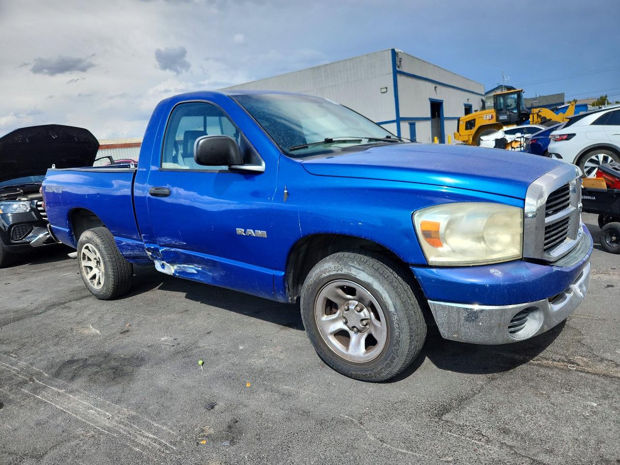 2008 Dodge Ram 1500 St Blue vin: 1D7HA16K88J187496