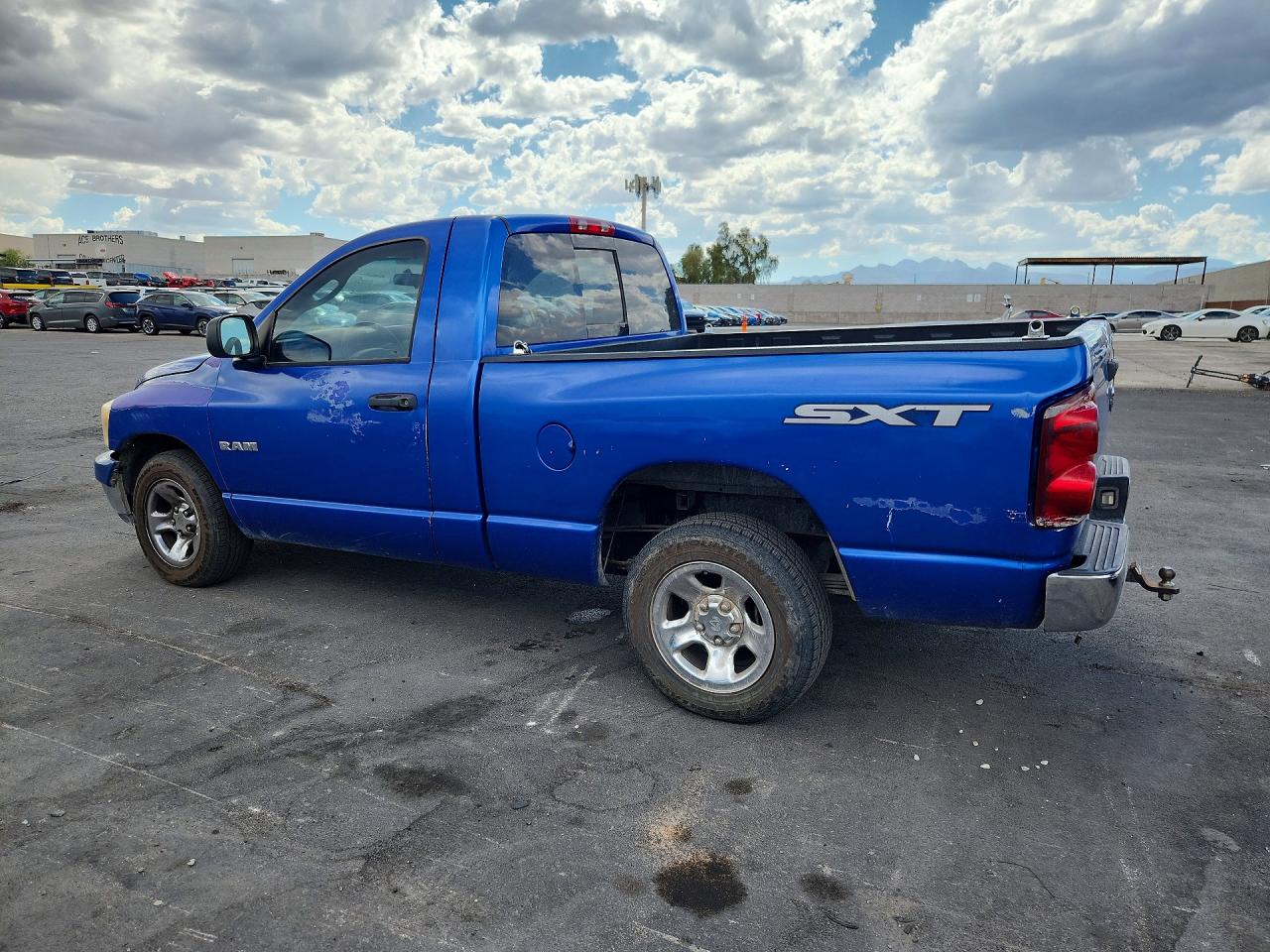 2008 Dodge Ram 1500 St Blue vin: 1D7HA16K88J187496