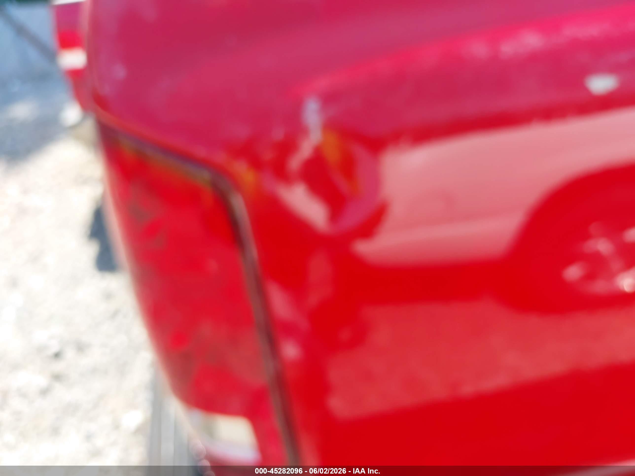 2002 Dodge Ram 1500 St Red vin: 1D7HA16K92J247390