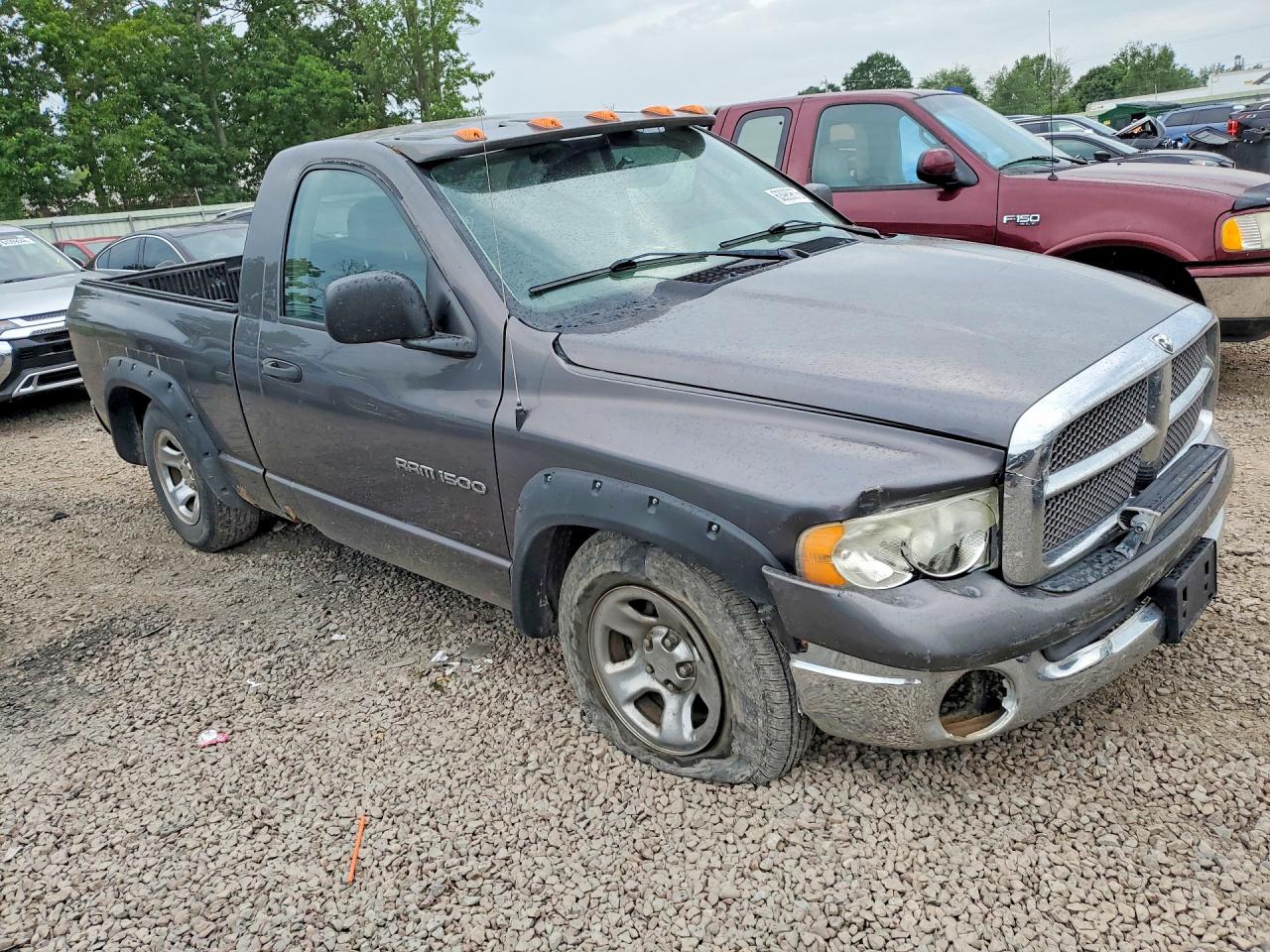 2003 Dodge Ram 1500 St Серый vin: 1D7HA16K93J605900