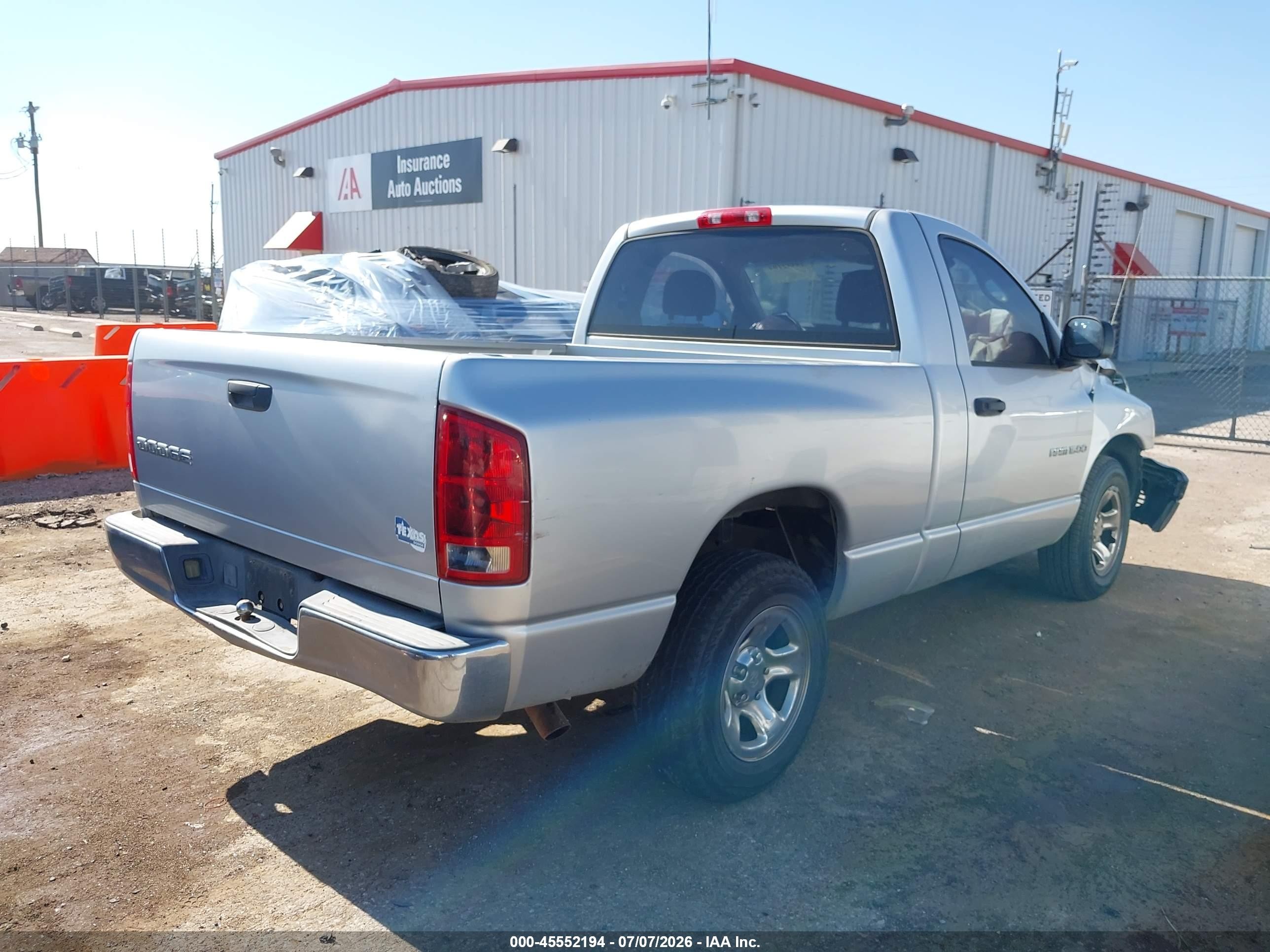 2004 Dodge Ram 1500 St Серебряный vin: 1D7HA16K94J296253