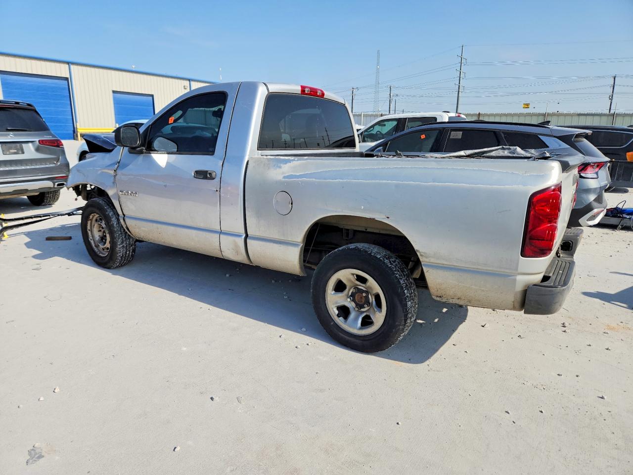 2008 Dodge Ram 1500 St Серебряный vin: 1D7HA16K98J109356