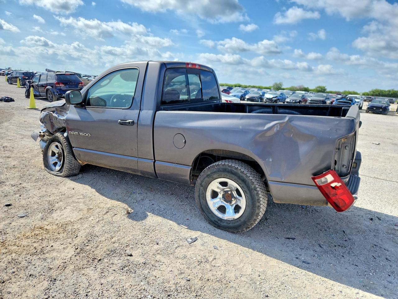 2002 Dodge Ram 1500 Gray vin: 1D7HA16KX2J253473