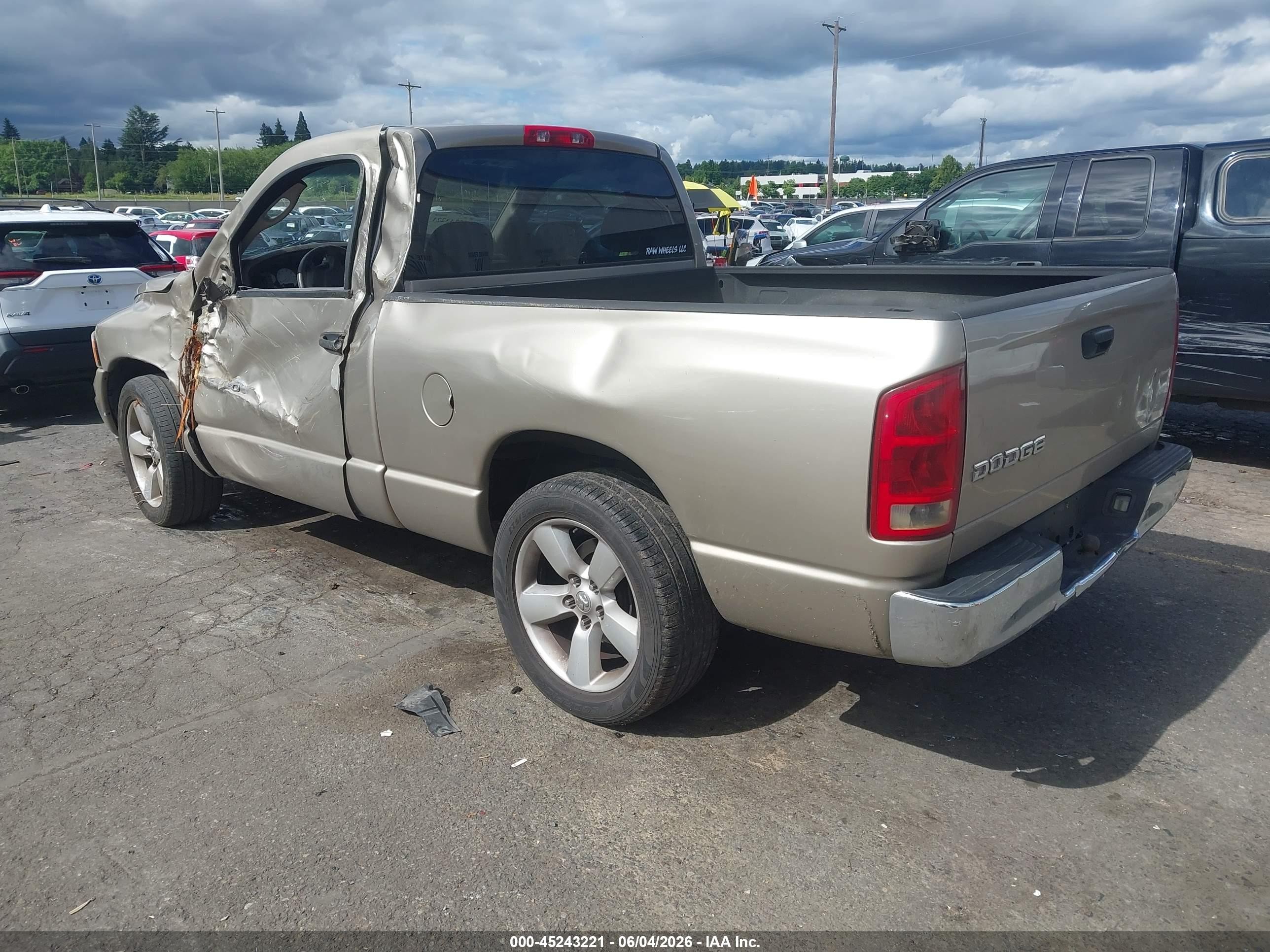 2003 Dodge Ram 1500 St Gold vin: 1D7HA16KX3J617957