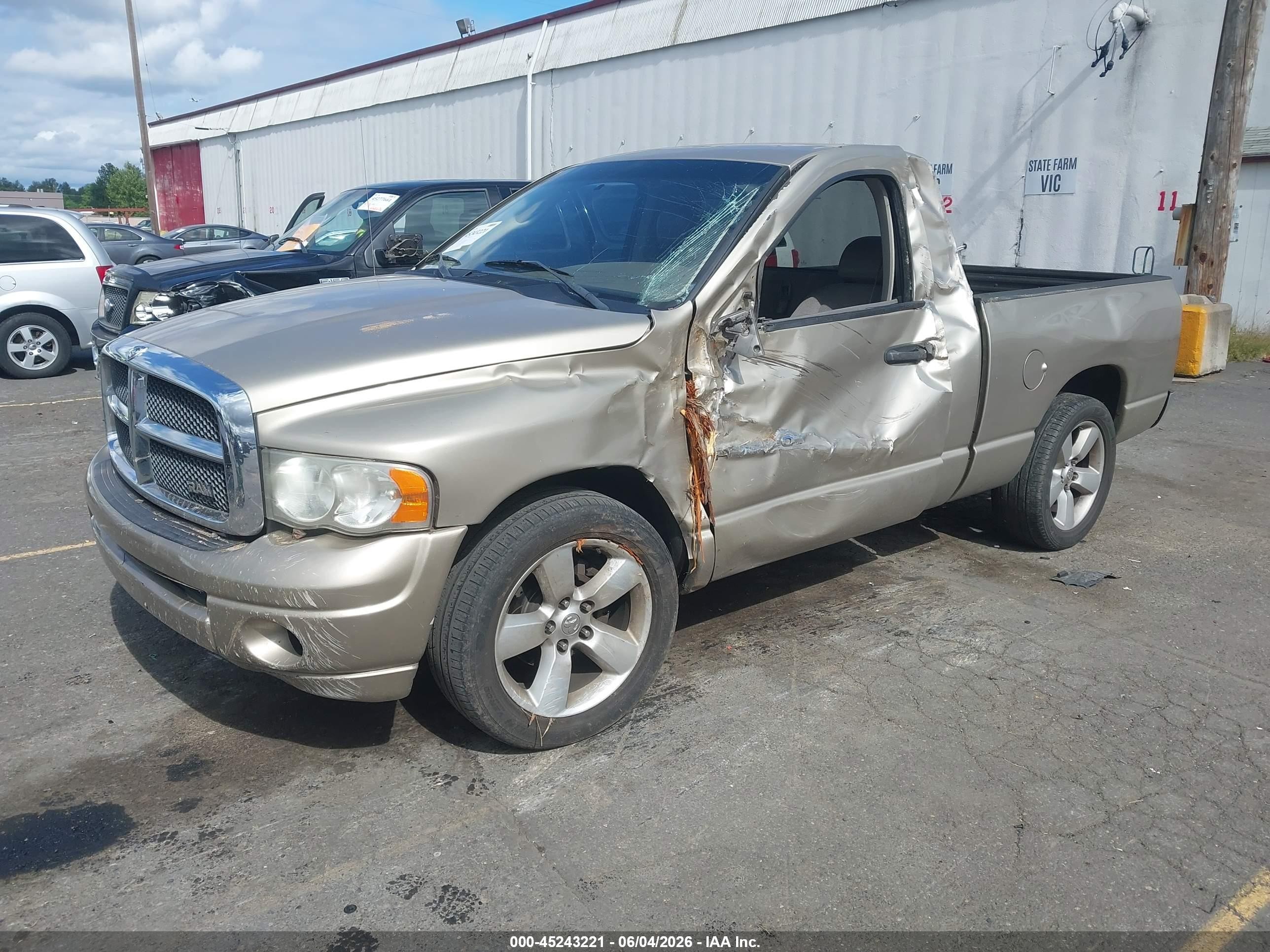 2003 Dodge Ram 1500 St Gold vin: 1D7HA16KX3J617957