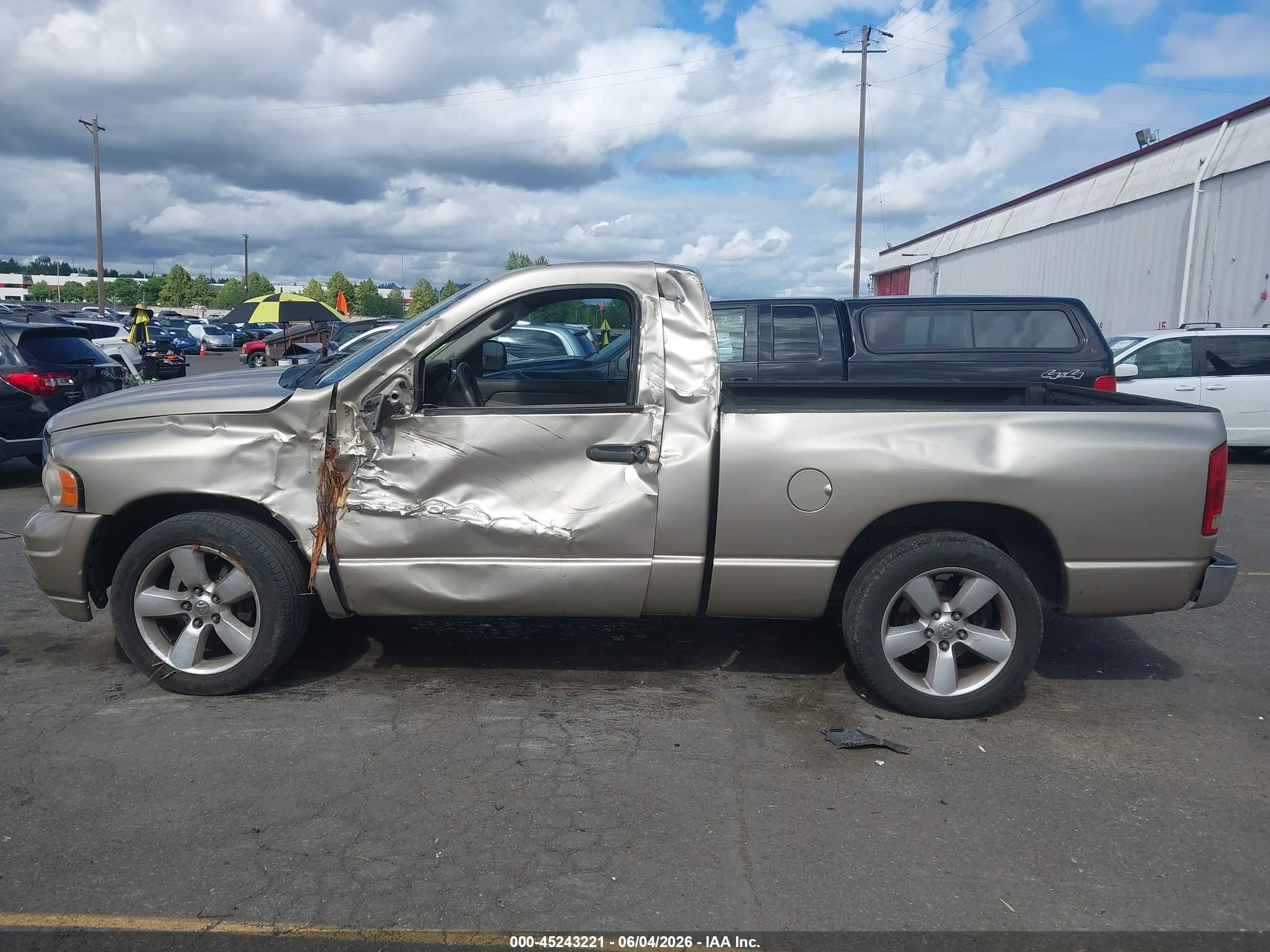 2003 Dodge Ram 1500 St Gold vin: 1D7HA16KX3J617957