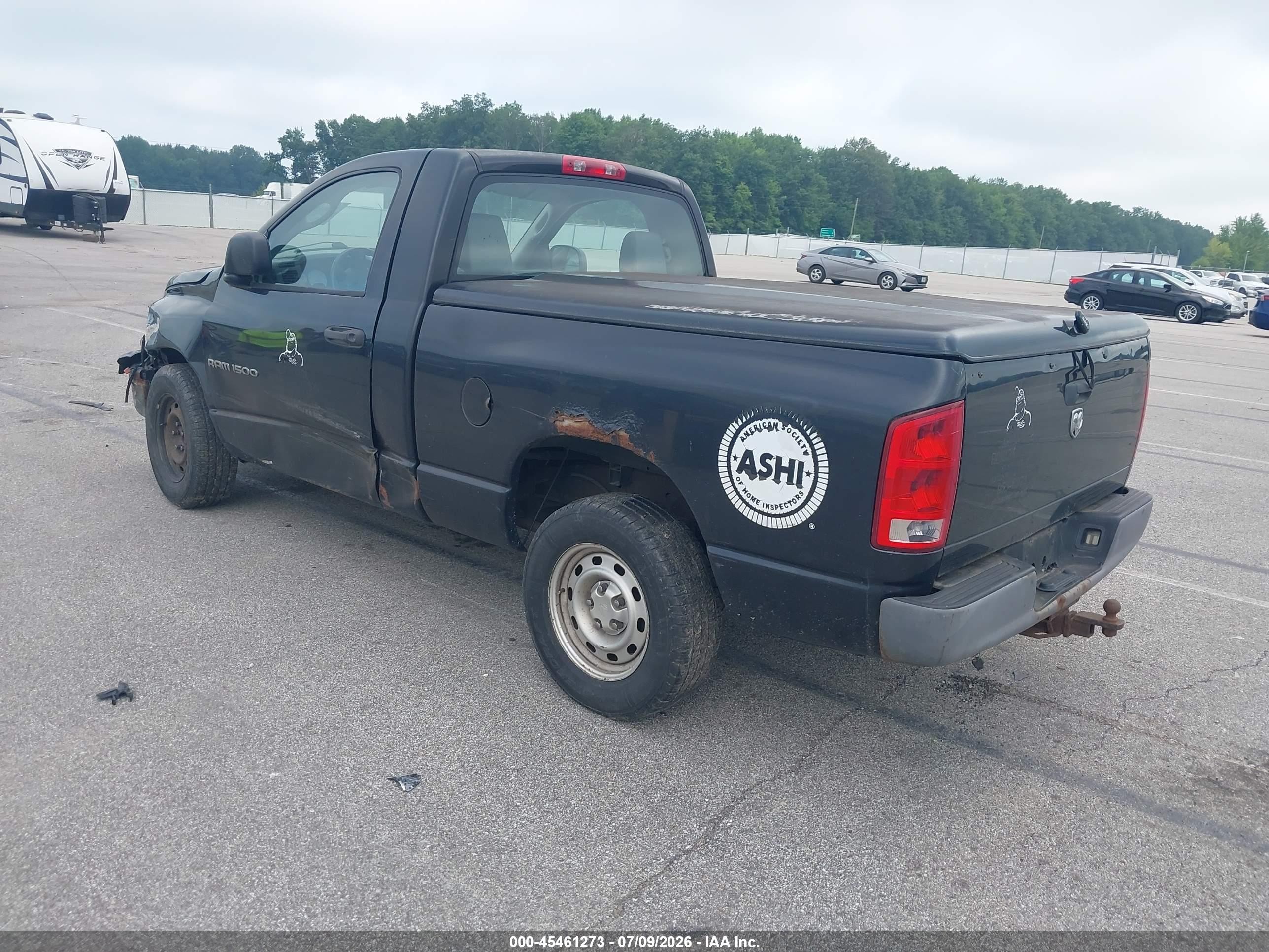 2006 Dodge Ram 1500 St Black vin: 1D7HA16KX6J183480