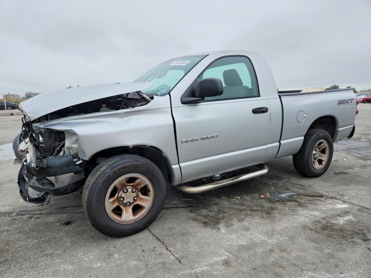 2007 Dodge Ram 1500 St Silver vin: 1D7HA16KX7J536804