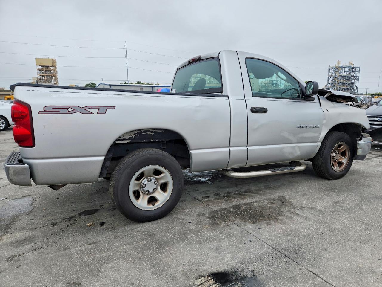 2007 Dodge Ram 1500 St Silver vin: 1D7HA16KX7J536804