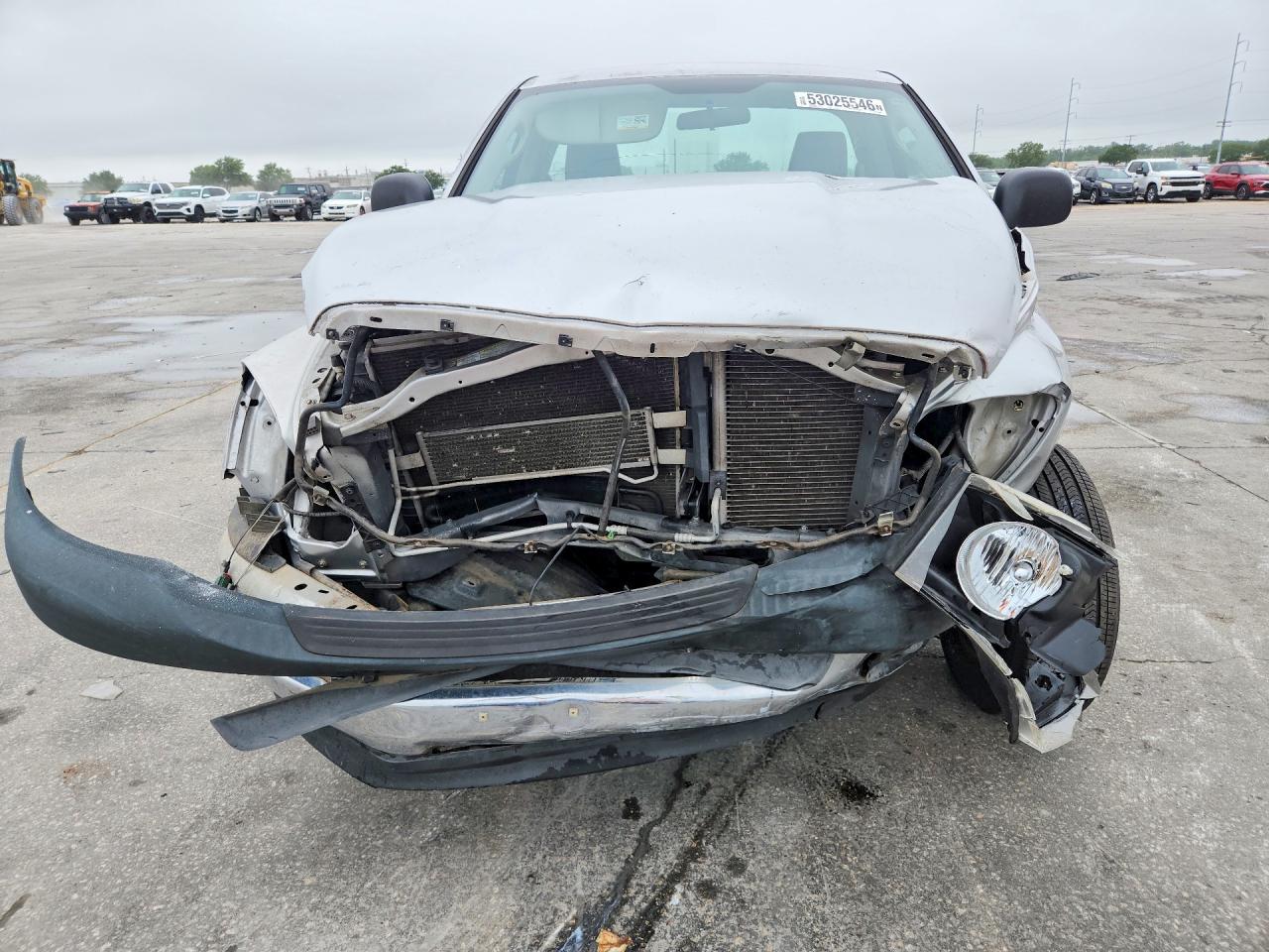 2007 Dodge Ram 1500 St Silver vin: 1D7HA16KX7J536804