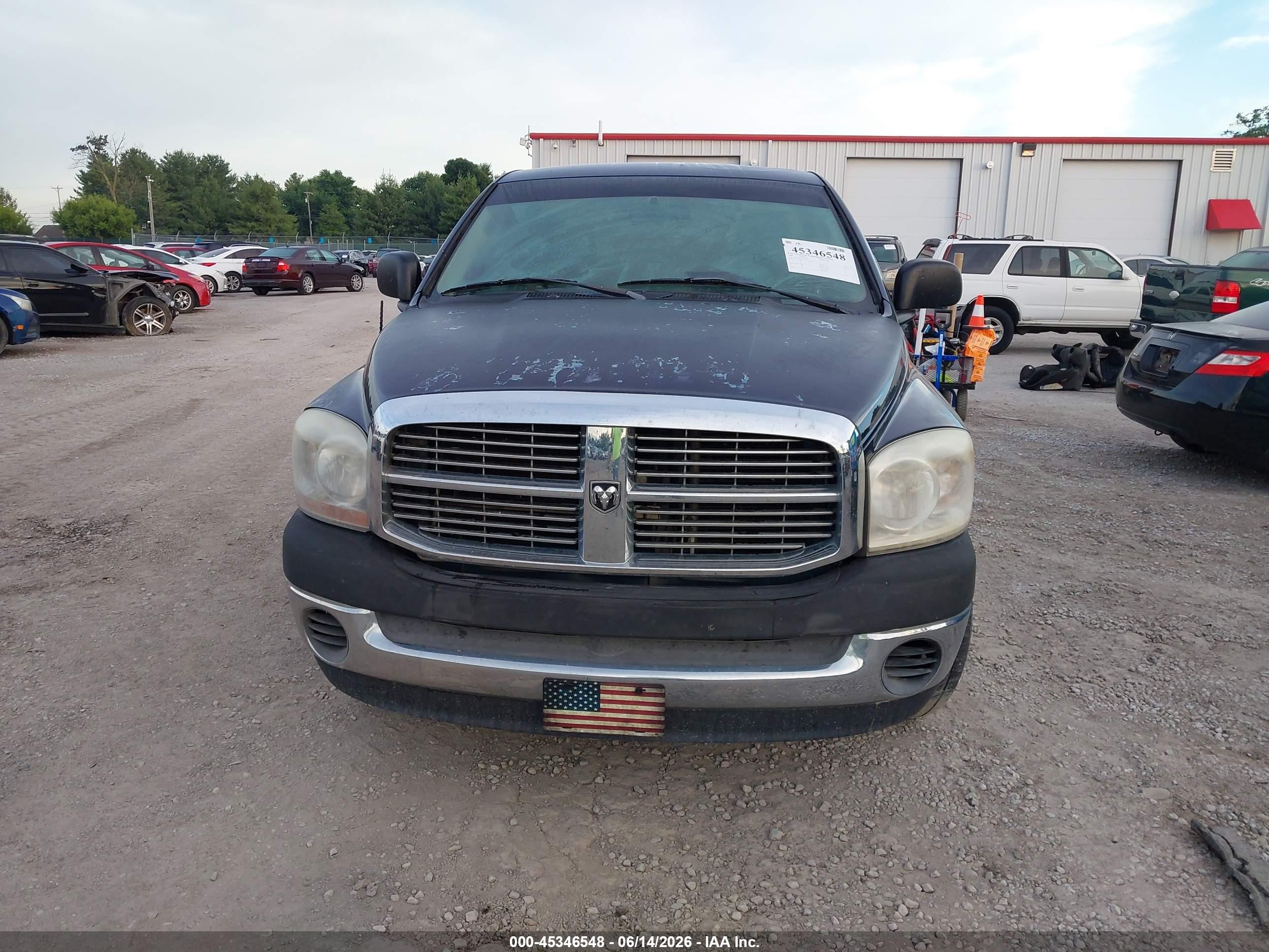 2008 Dodge Ram 1500 St/sxt Blue vin: 1D7HA16KX8J156685