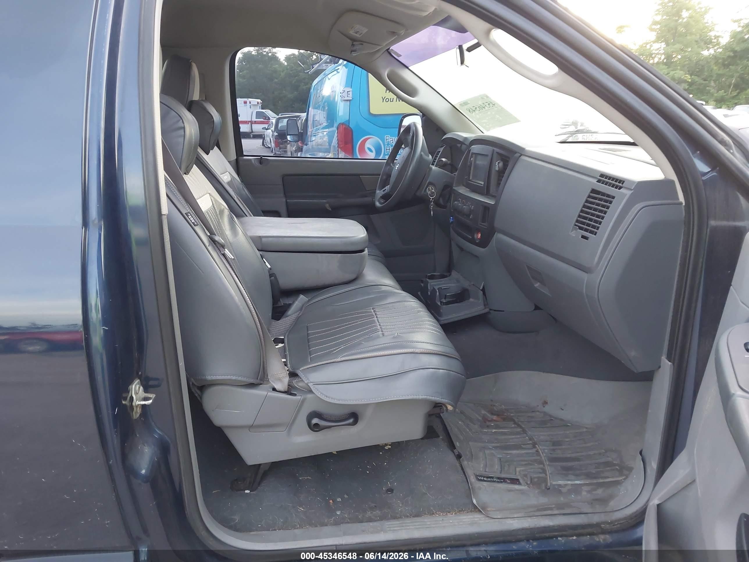 2008 Dodge Ram 1500 St/sxt Blue vin: 1D7HA16KX8J156685