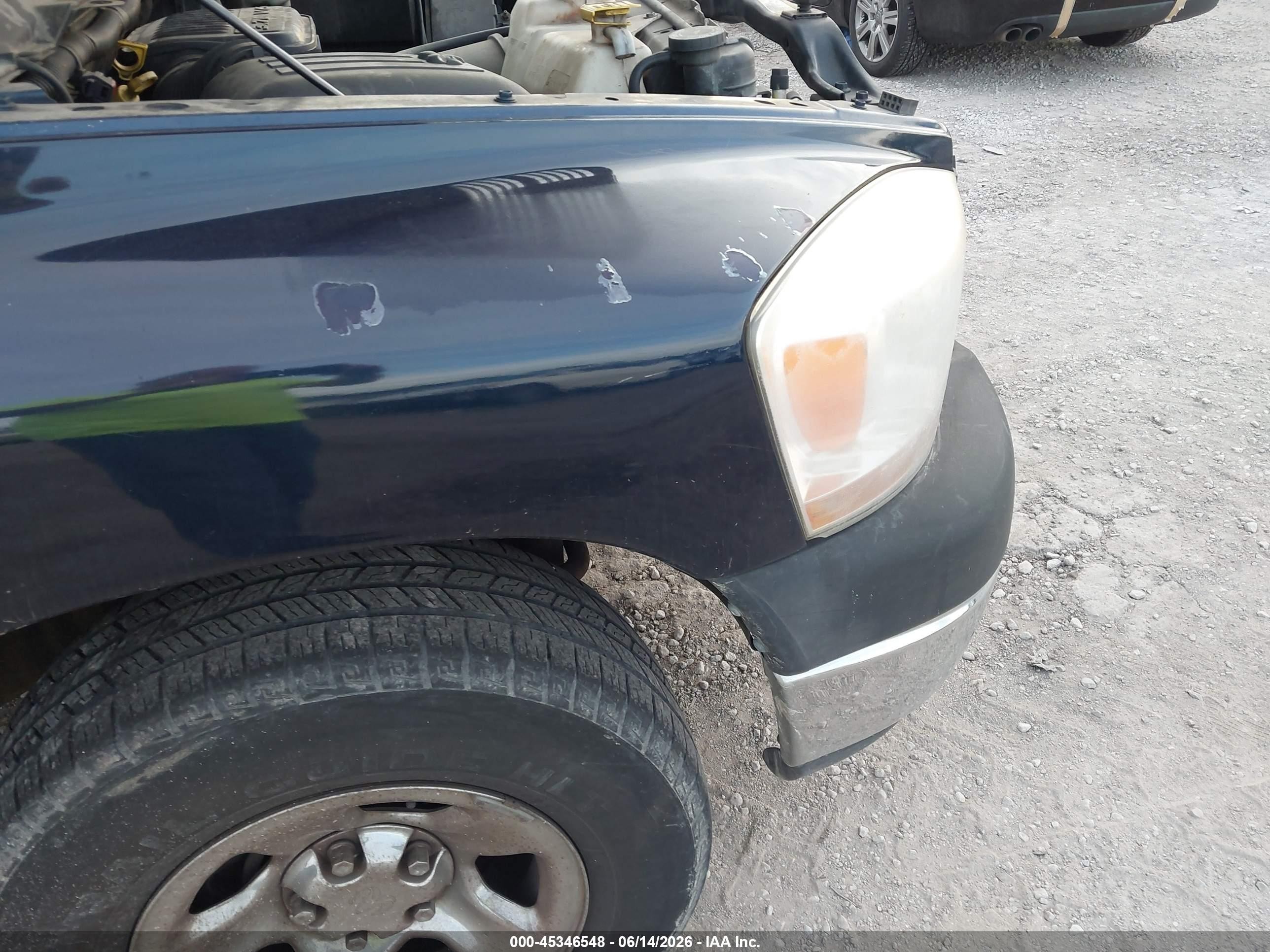 2008 Dodge Ram 1500 St/sxt Blue vin: 1D7HA16KX8J156685