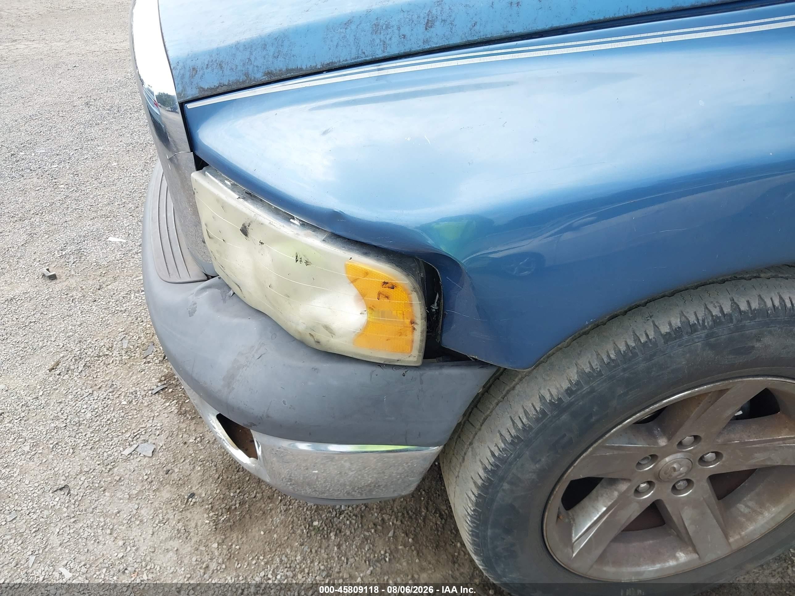 2002 Dodge Ram 1500 St Blue vin: 1D7HA16N02J135930