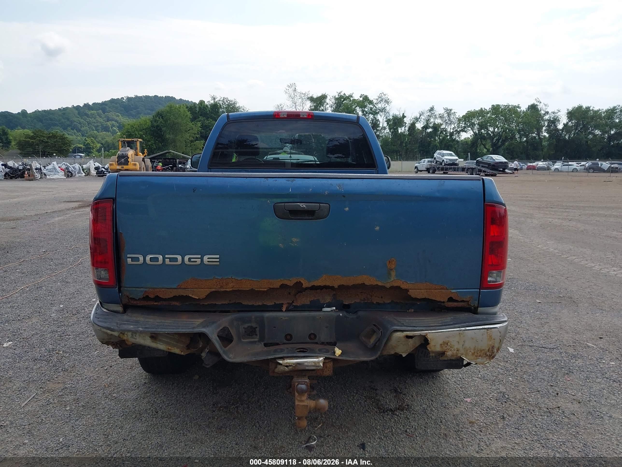 2002 Dodge Ram 1500 St Blue vin: 1D7HA16N02J135930