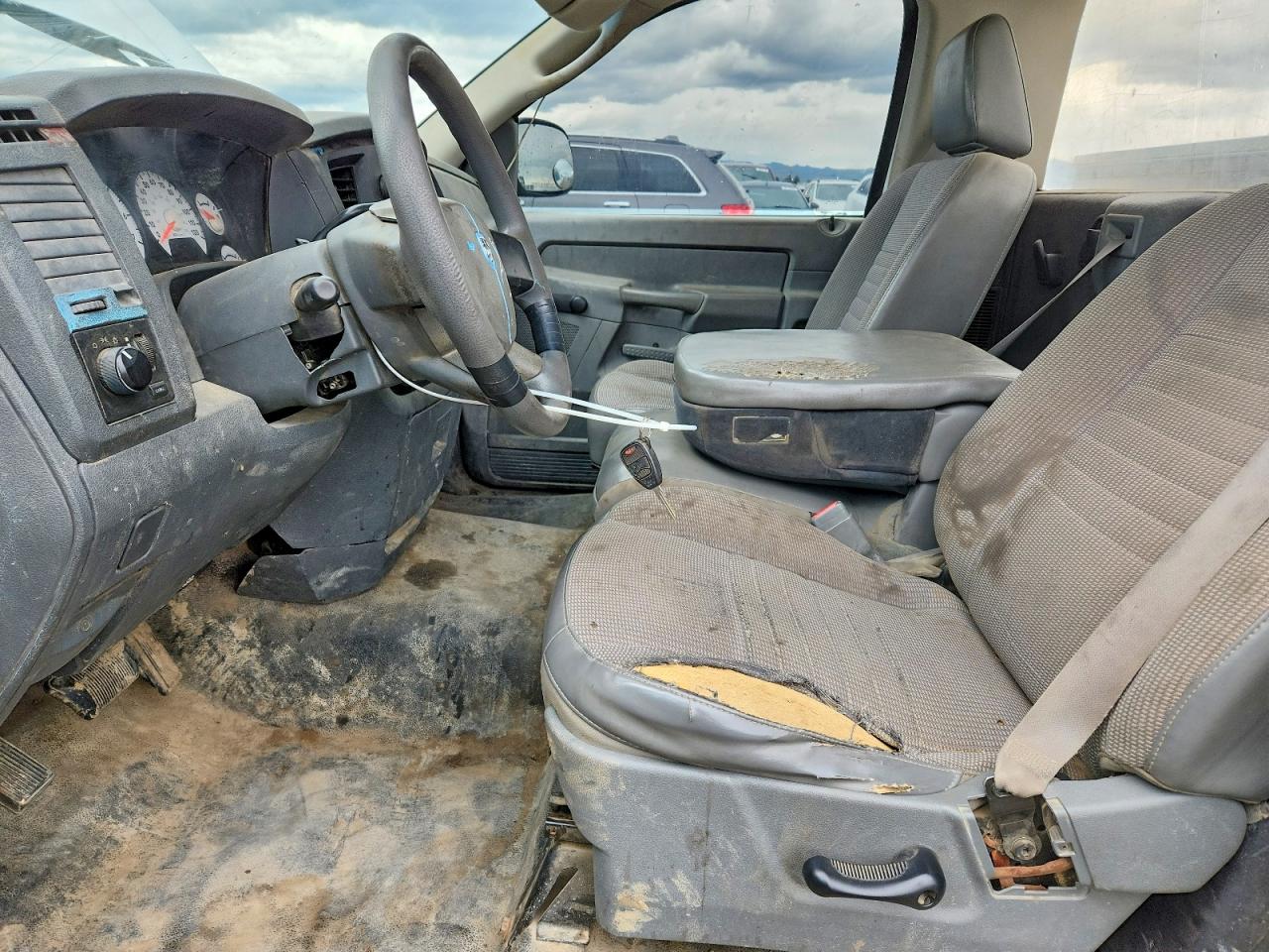 2006 Dodge Ram 1500 St White vin: 1D7HA16N06J202211