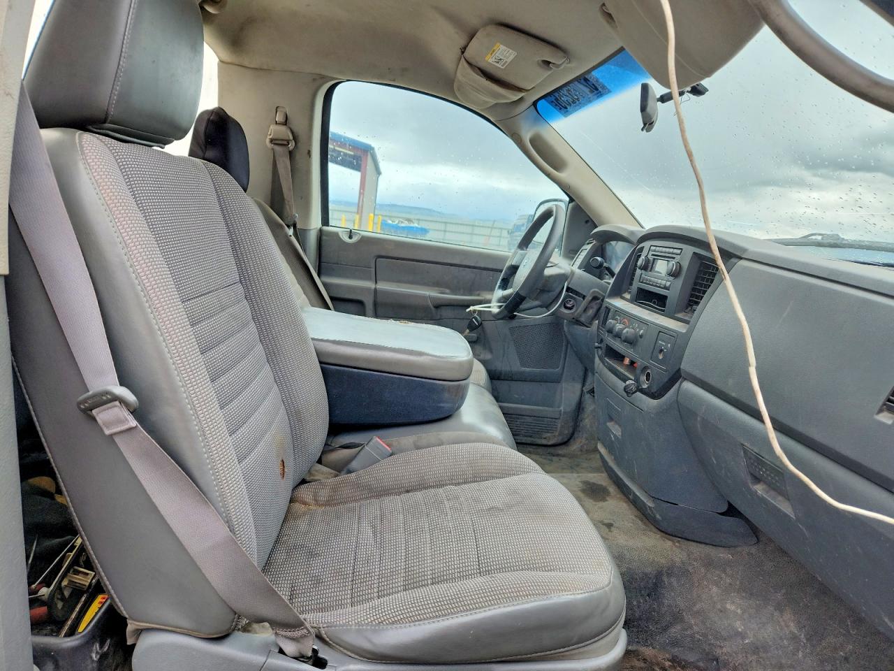 2006 Dodge Ram 1500 St White vin: 1D7HA16N06J202211