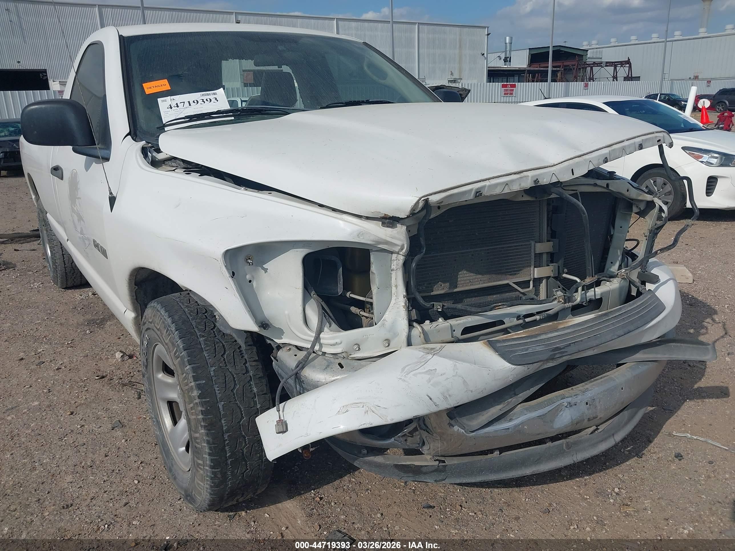 2008 Dodge Ram 1500 Slt White vin: 1D7HA16N08J193738