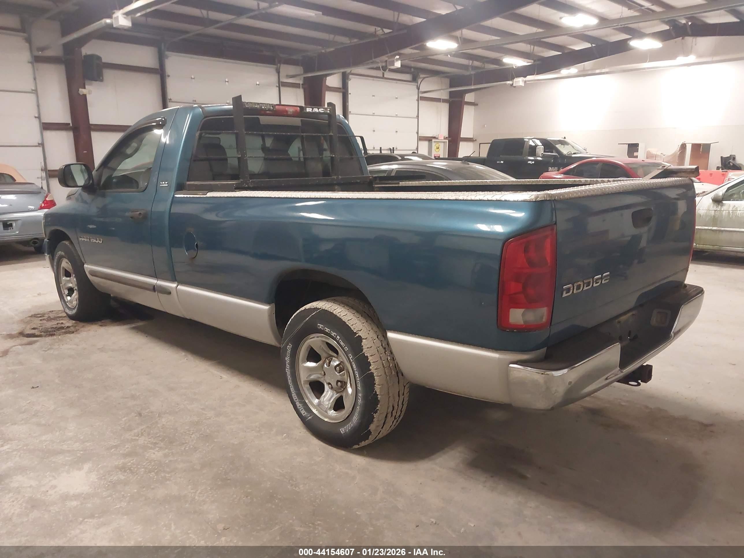 2002 Dodge Ram 1500 St Синий vin: 1D7HA16N12J158021