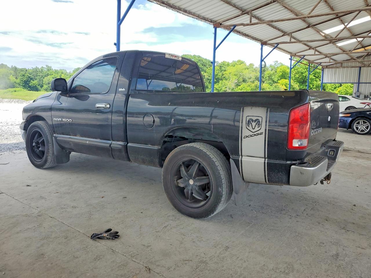 2002 Dodge Ram 1500 Black vin: 1D7HA16N12J205922