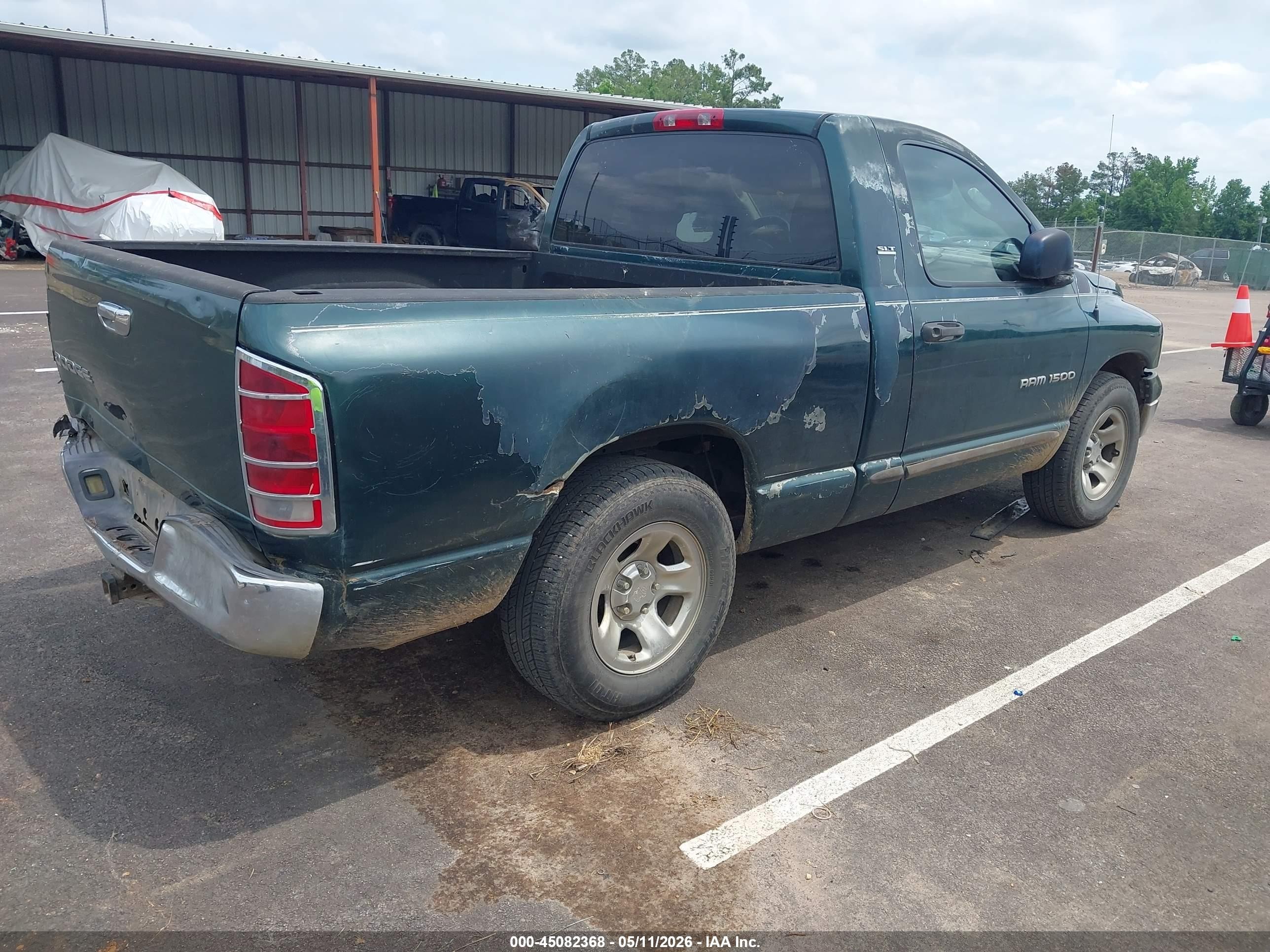 2002 Dodge Ram 1500 St Зеленый vin: 1D7HA16N22J204732