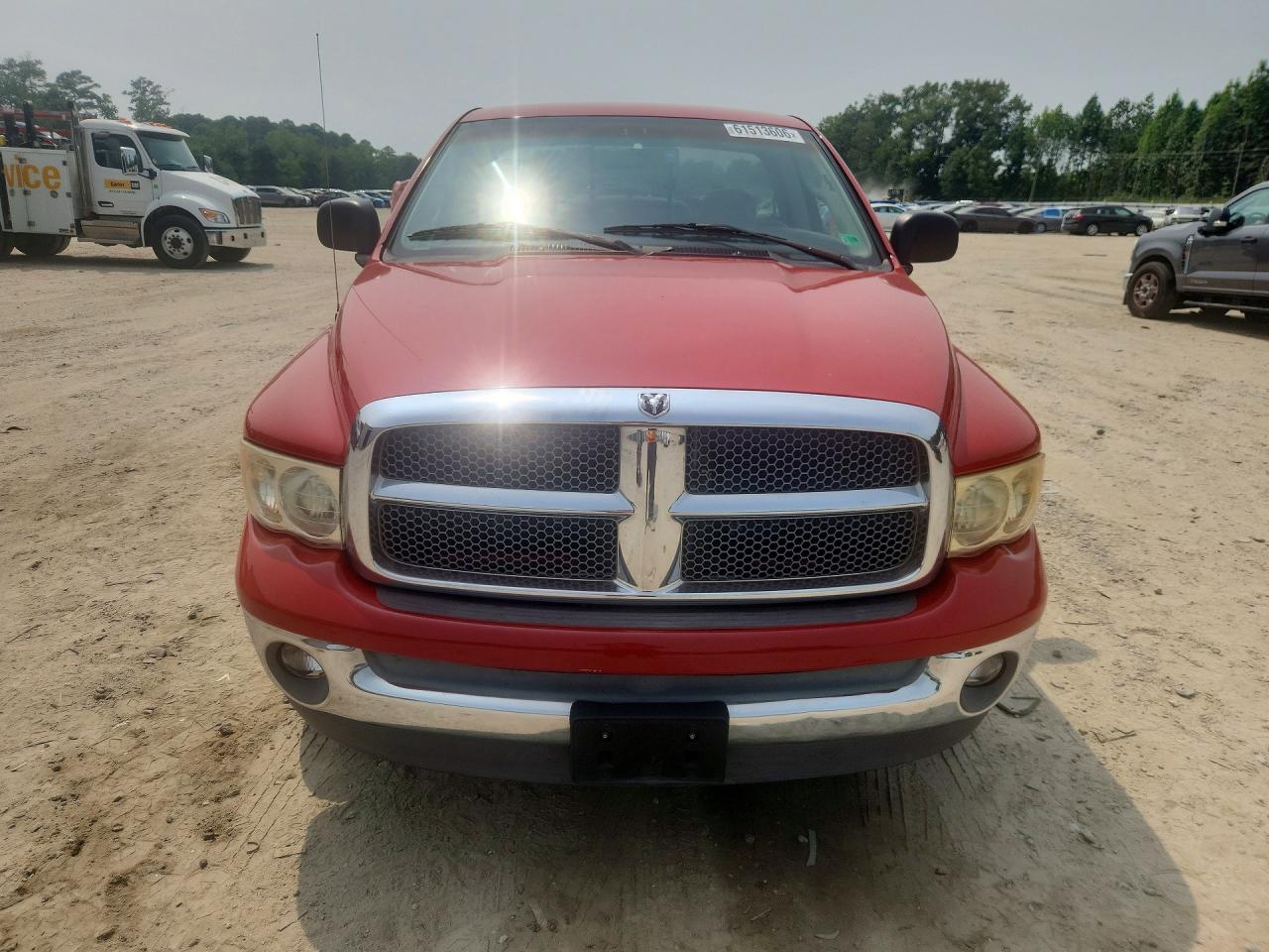 2002 Dodge Ram 1500 Red vin: 1D7HA16N32J145593
