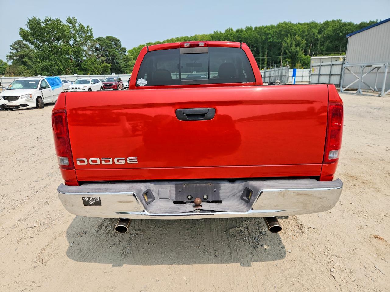 2002 Dodge Ram 1500 Red vin: 1D7HA16N32J145593