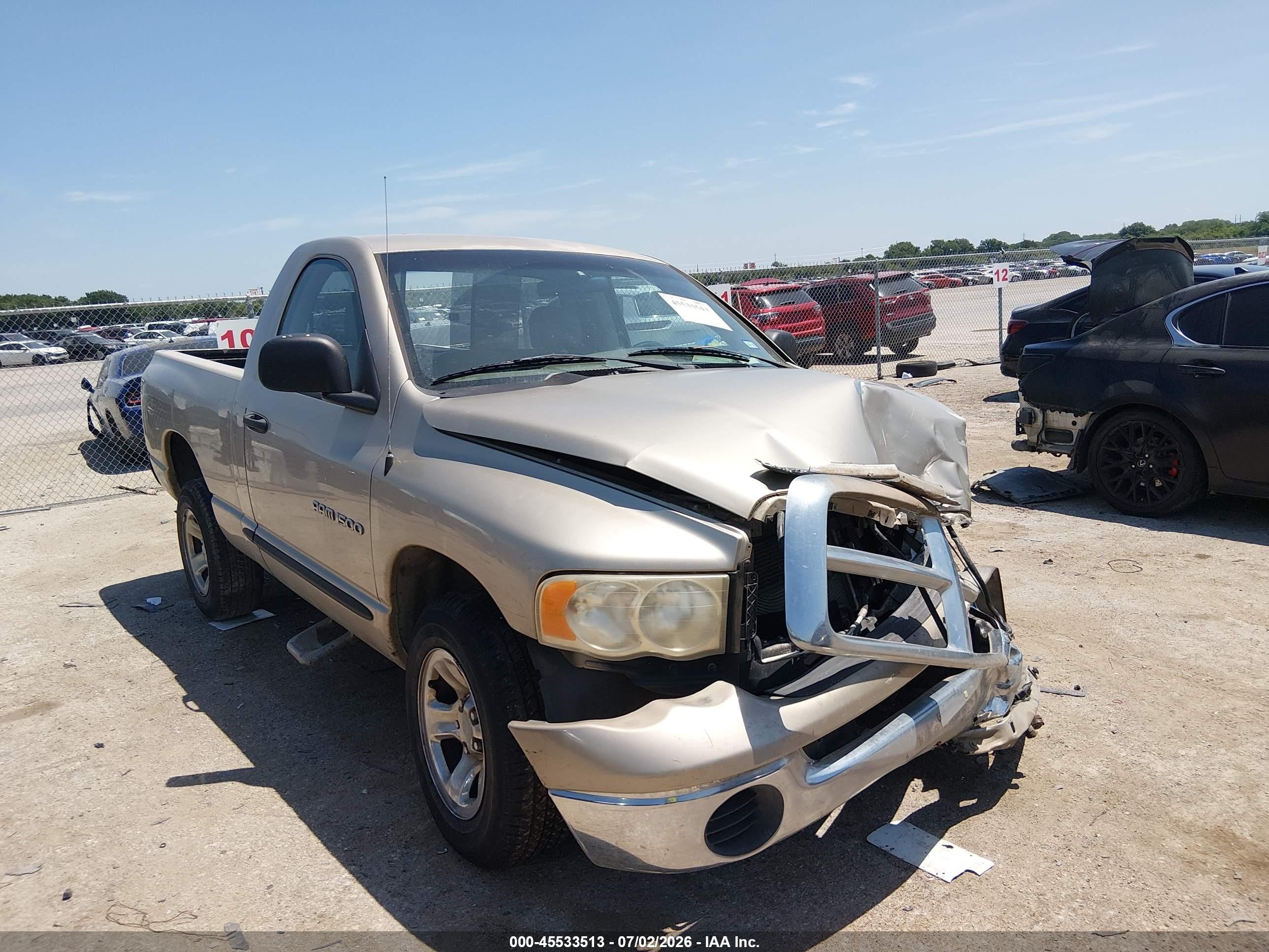 2005 Dodge Ram 1500 St Tan vin: 1D7HA16N35J539289