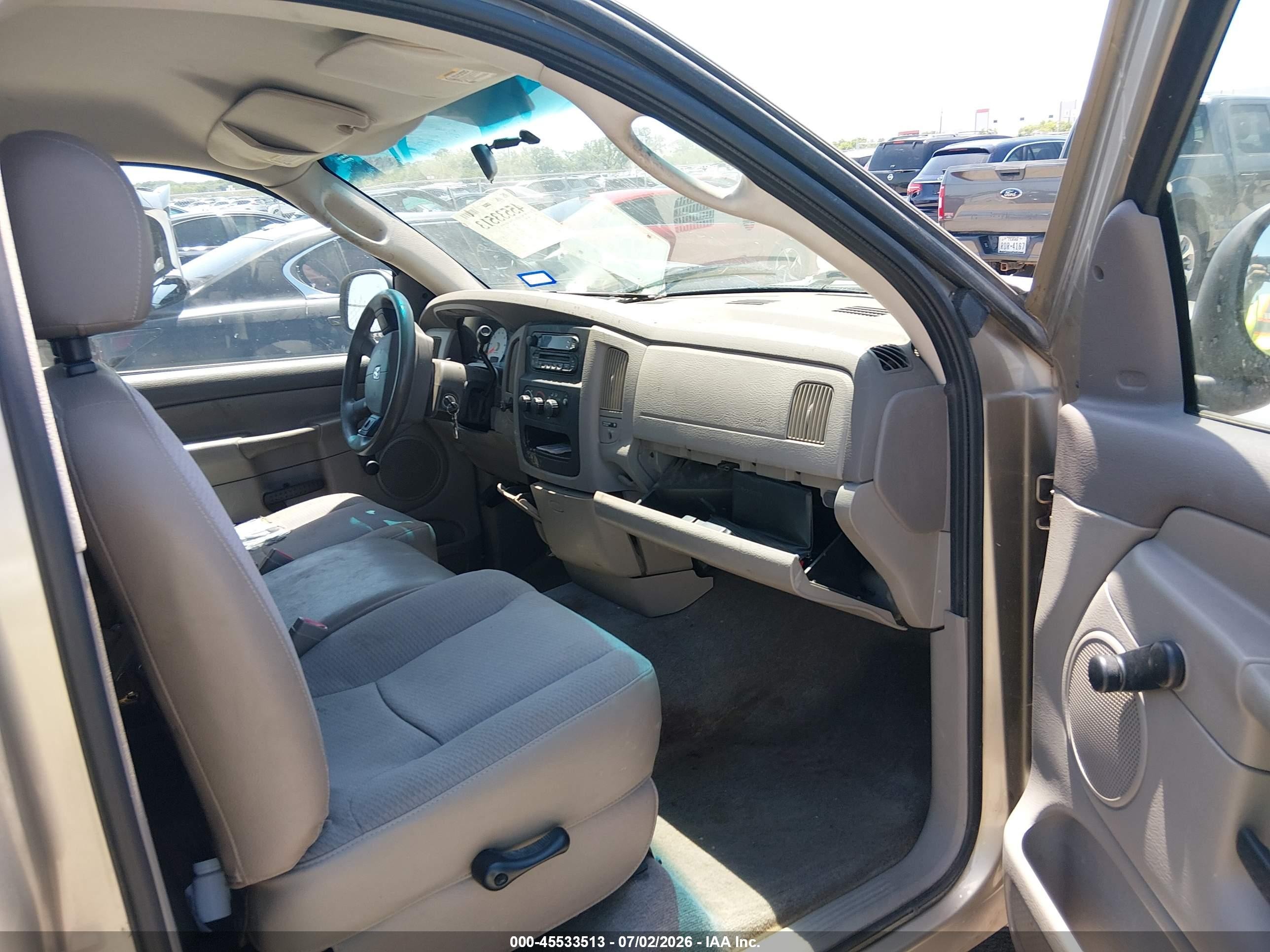 2005 Dodge Ram 1500 St Tan vin: 1D7HA16N35J539289