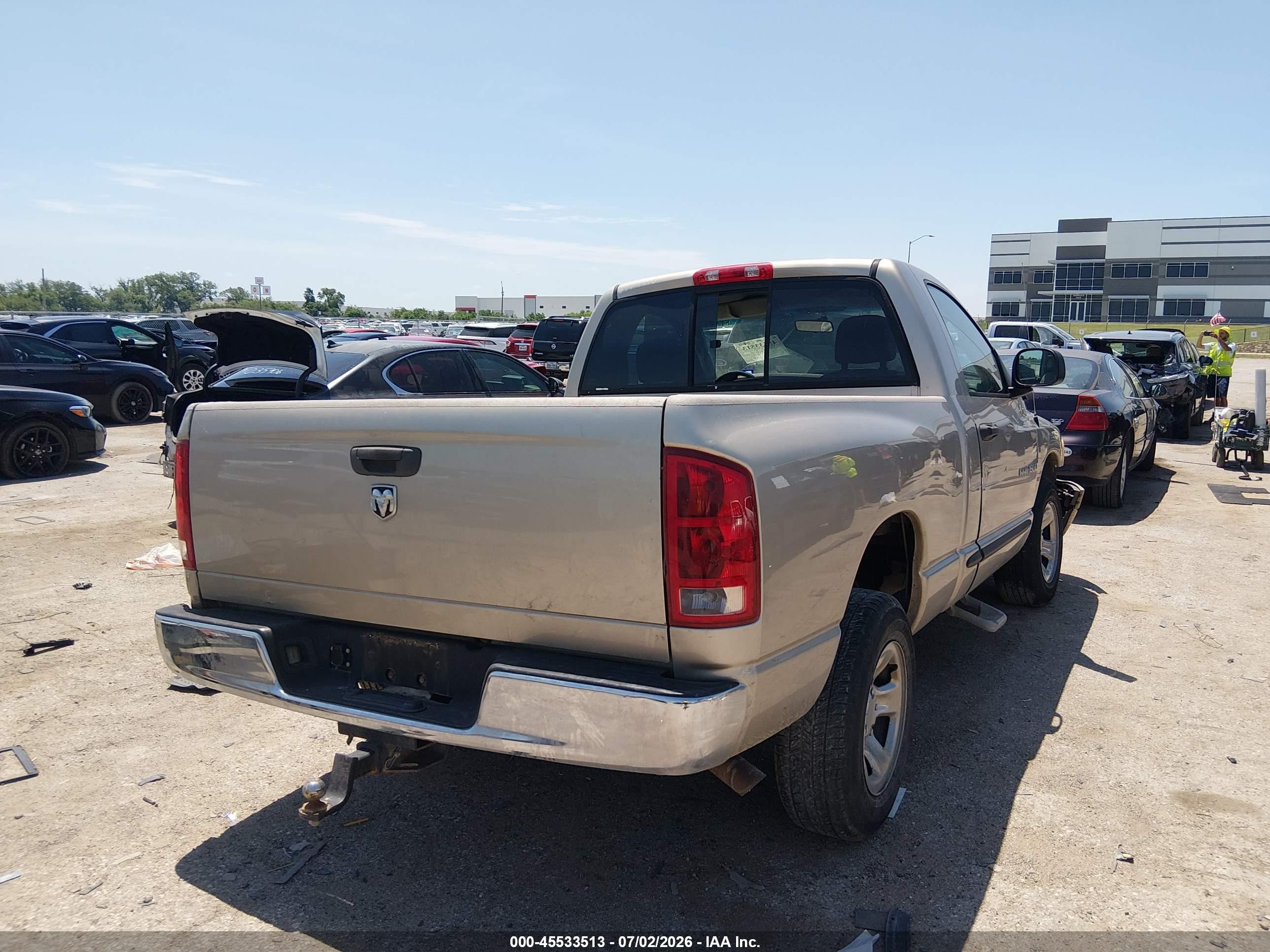 2005 Dodge Ram 1500 St Tan vin: 1D7HA16N35J539289
