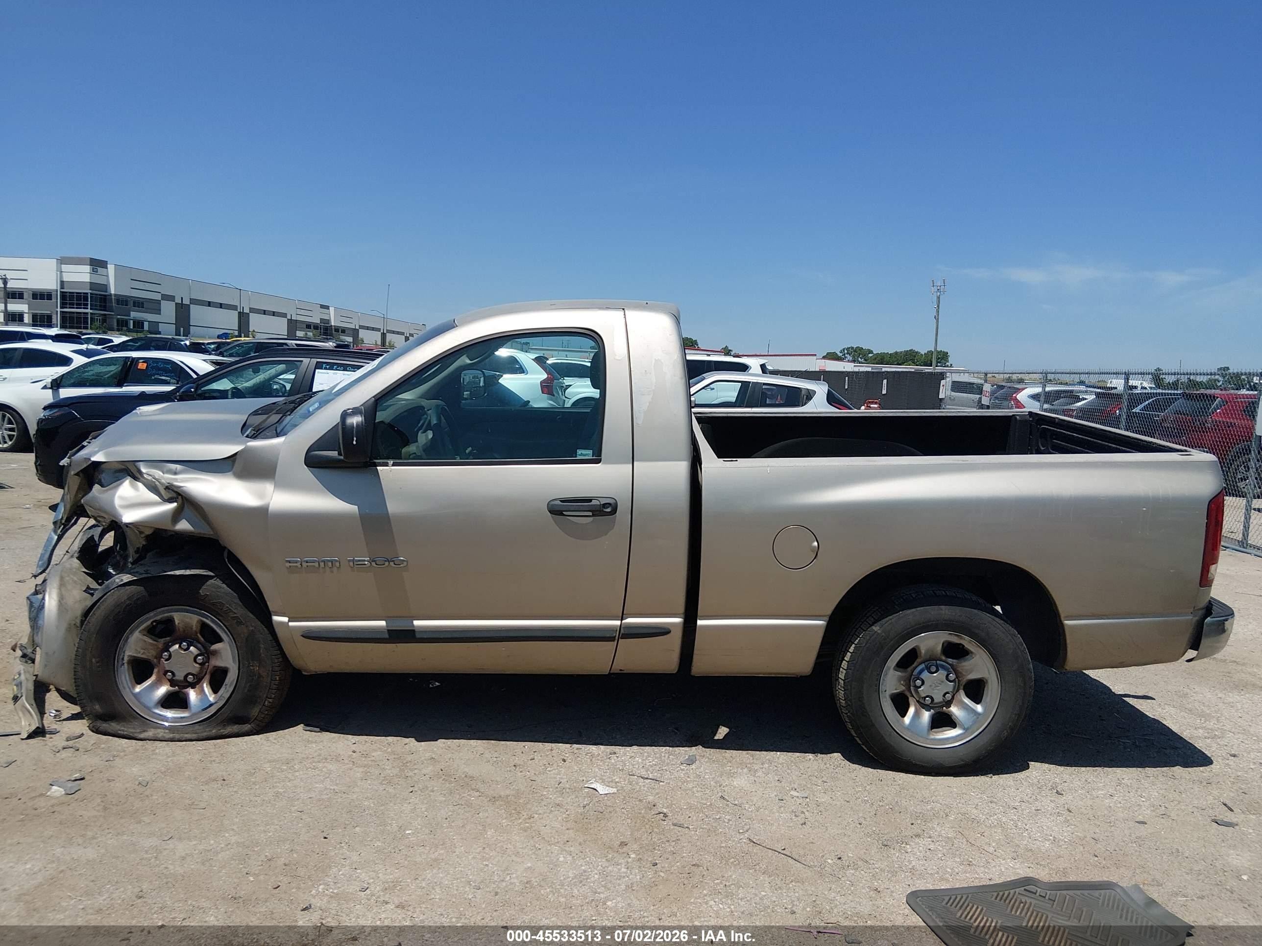 2005 Dodge Ram 1500 St Tan vin: 1D7HA16N35J539289
