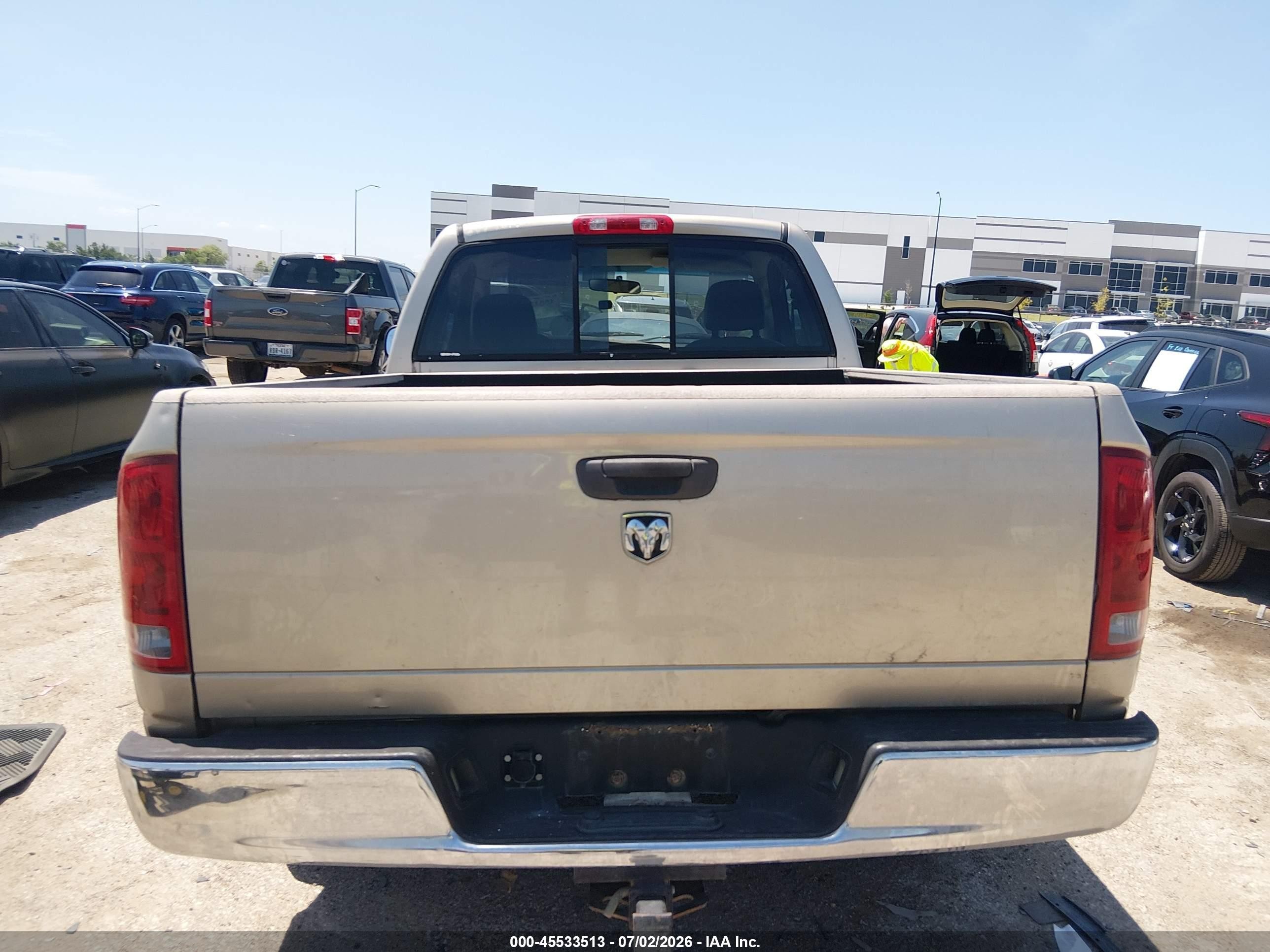 2005 Dodge Ram 1500 St Tan vin: 1D7HA16N35J539289