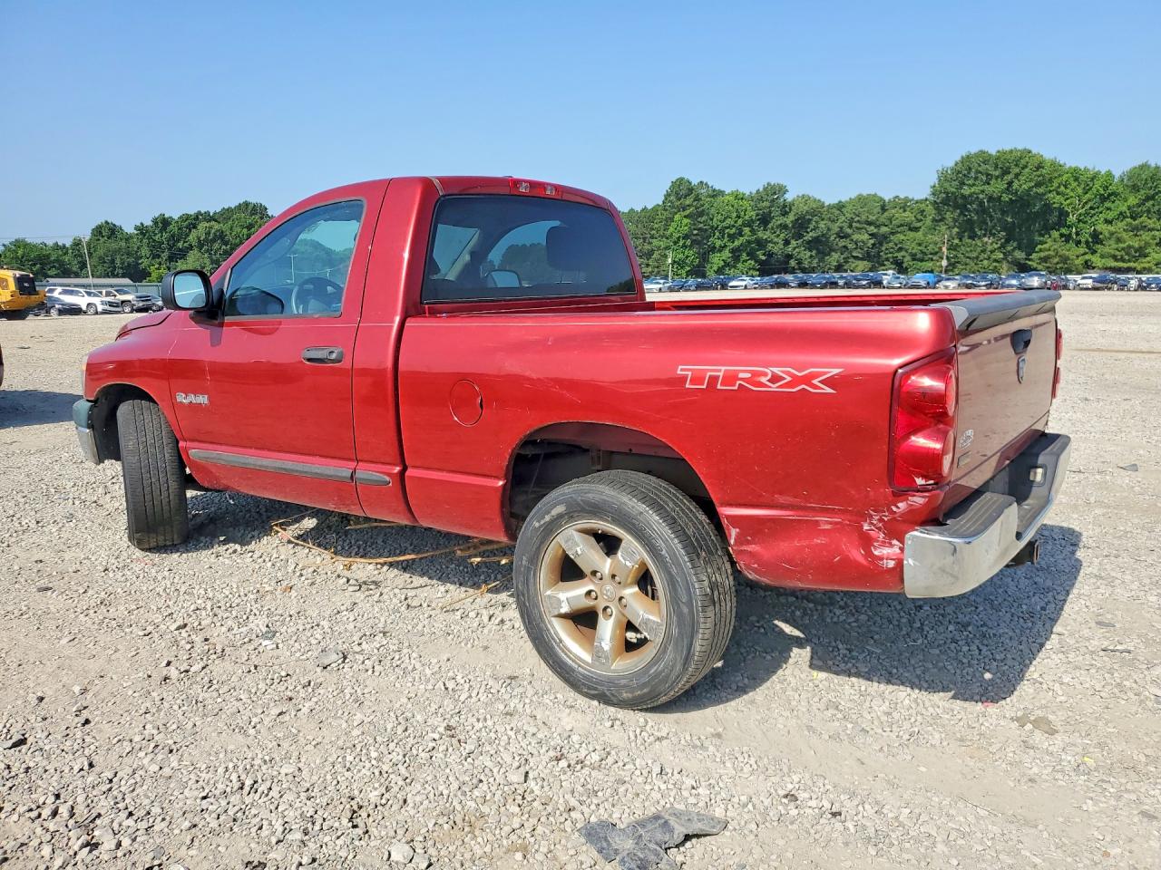 2008 Dodge Ram 1500 St Красный vin: 1D7HA16N38J122291