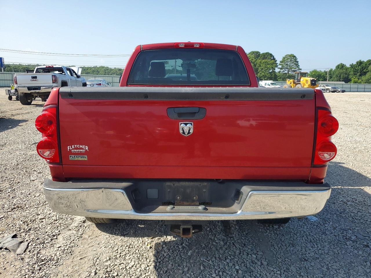 2008 Dodge Ram 1500 St Красный vin: 1D7HA16N38J122291