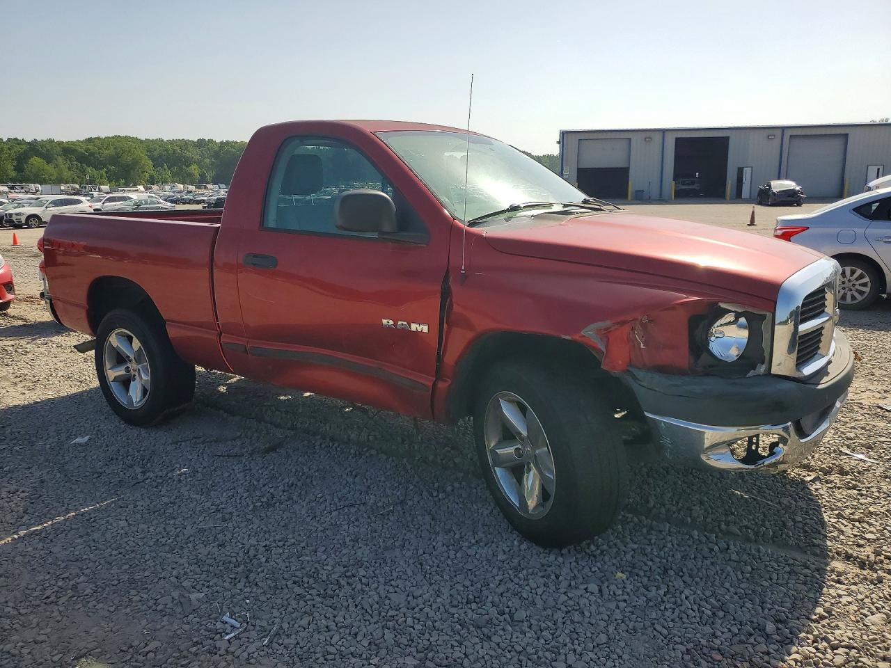 2008 Dodge Ram 1500 St Красный vin: 1D7HA16N38J122291