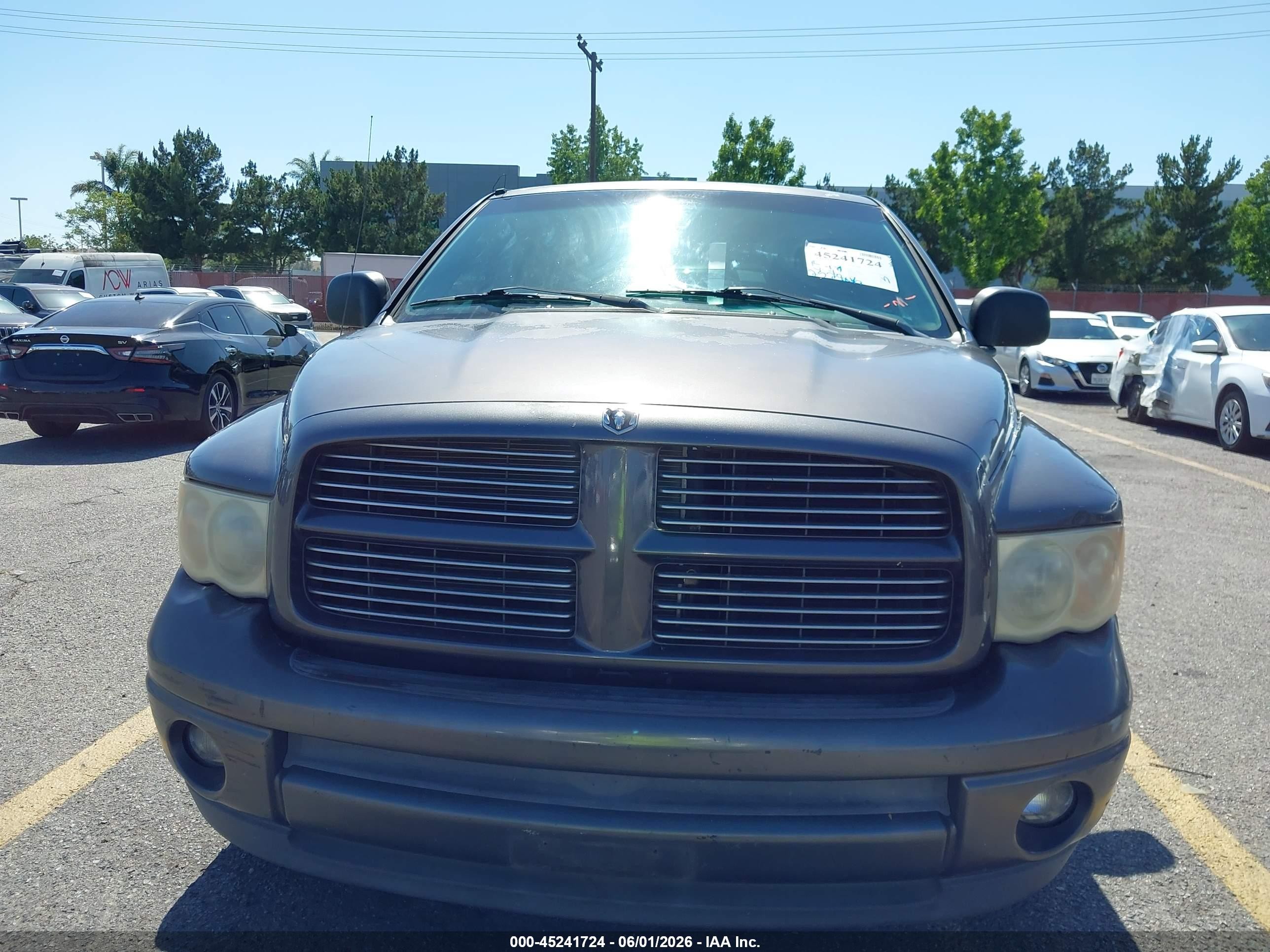 2002 Dodge Ram 1500 St Gray vin: 1D7HA16N42J183611