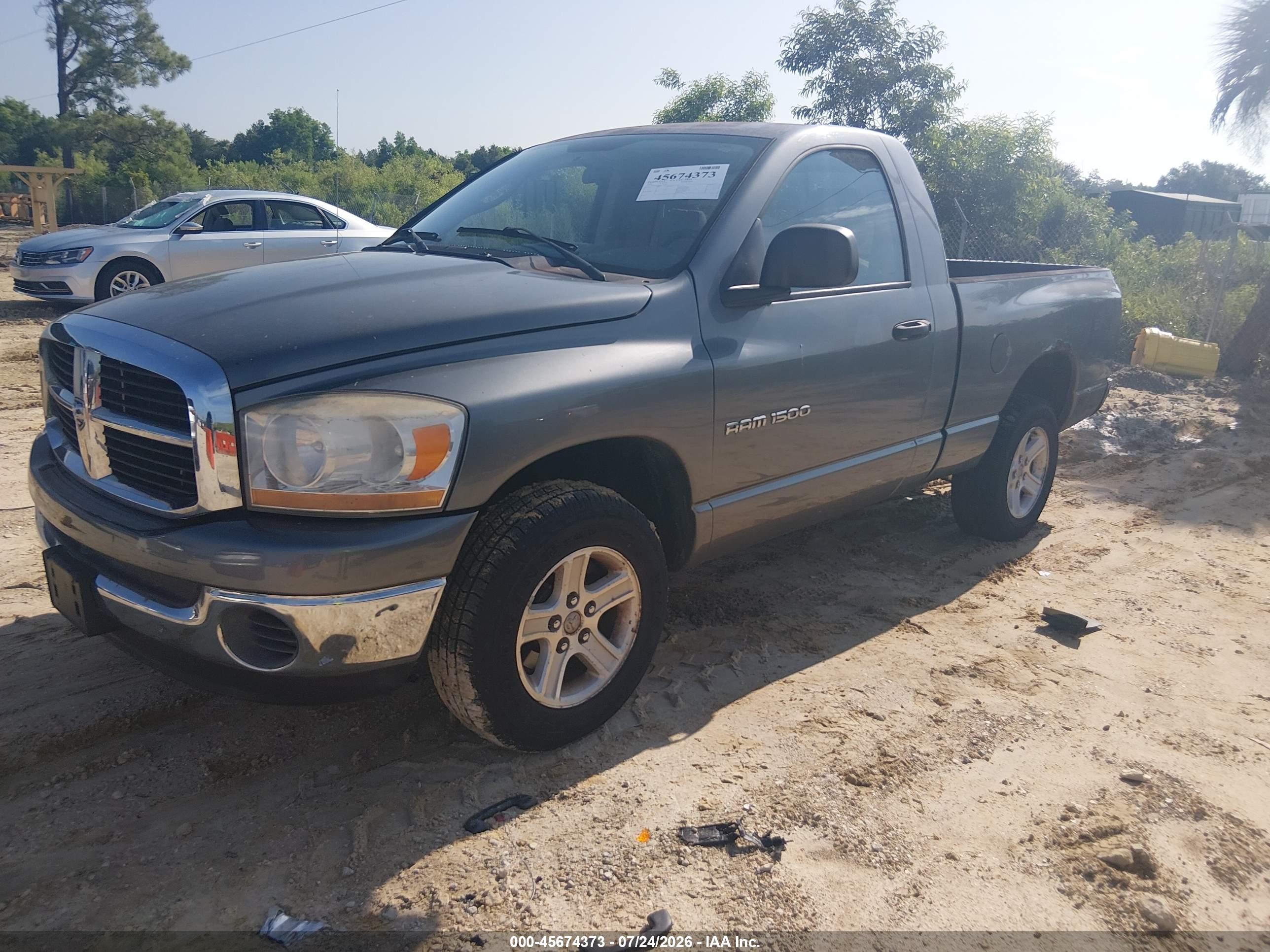 2006 Dodge Ram 1500 Slt Beige vin: 1D7HA16N46J112141