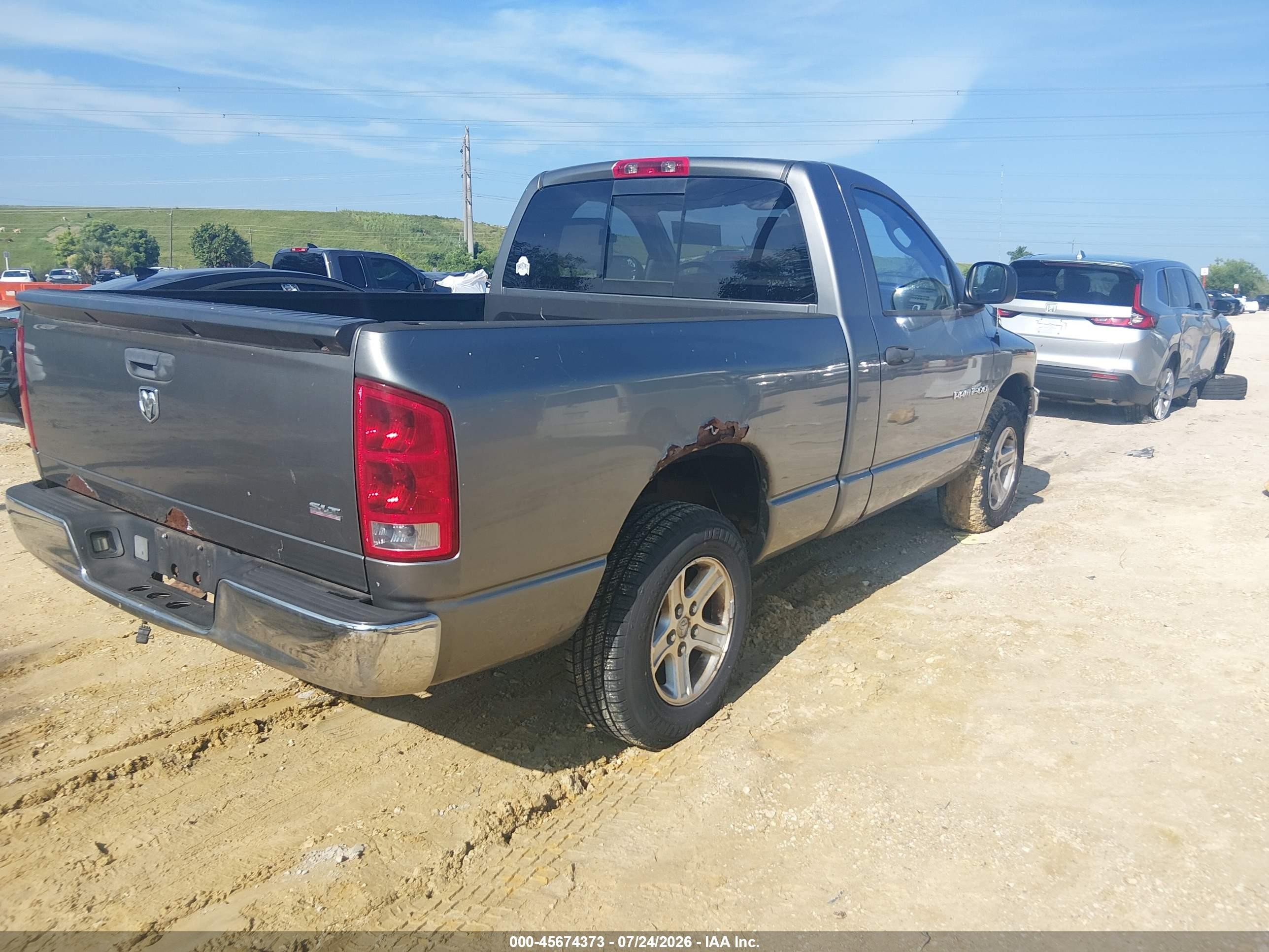 2006 Dodge Ram 1500 Slt Beige vin: 1D7HA16N46J112141