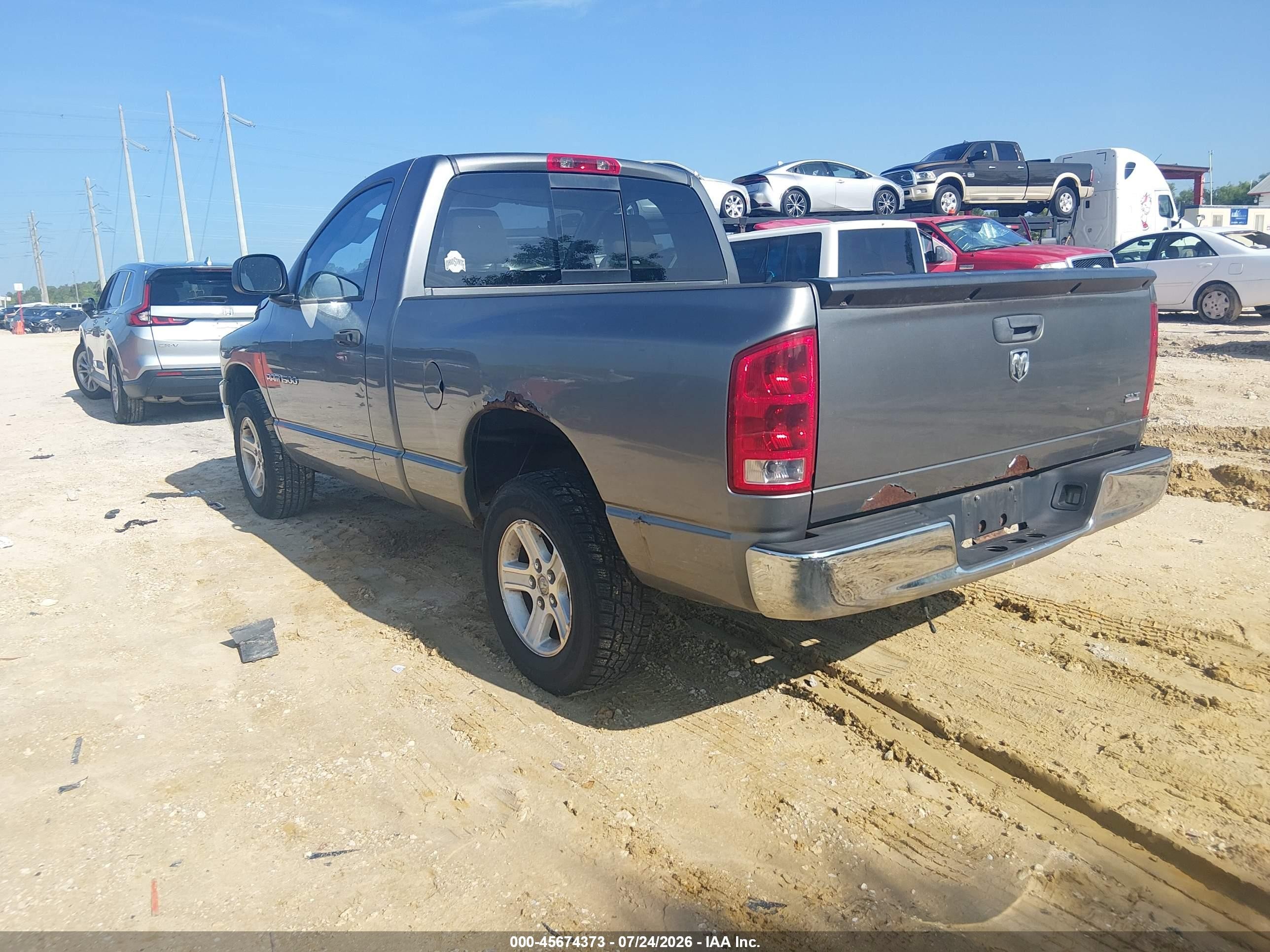 2006 Dodge Ram 1500 Slt Beige vin: 1D7HA16N46J112141