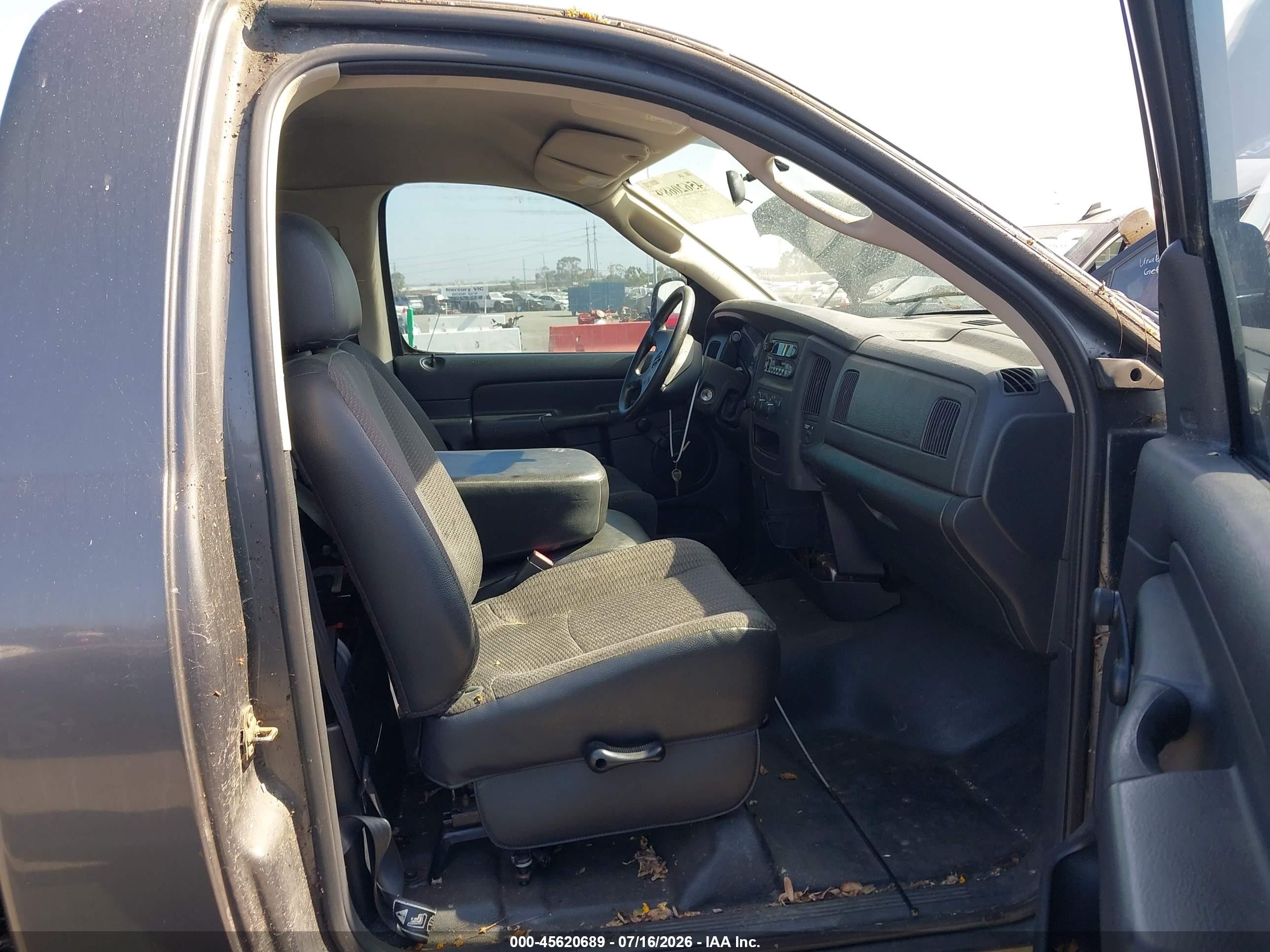 2003 Dodge Ram 1500 Slt/laramie/st Gray vin: 1D7HA16N63J560263