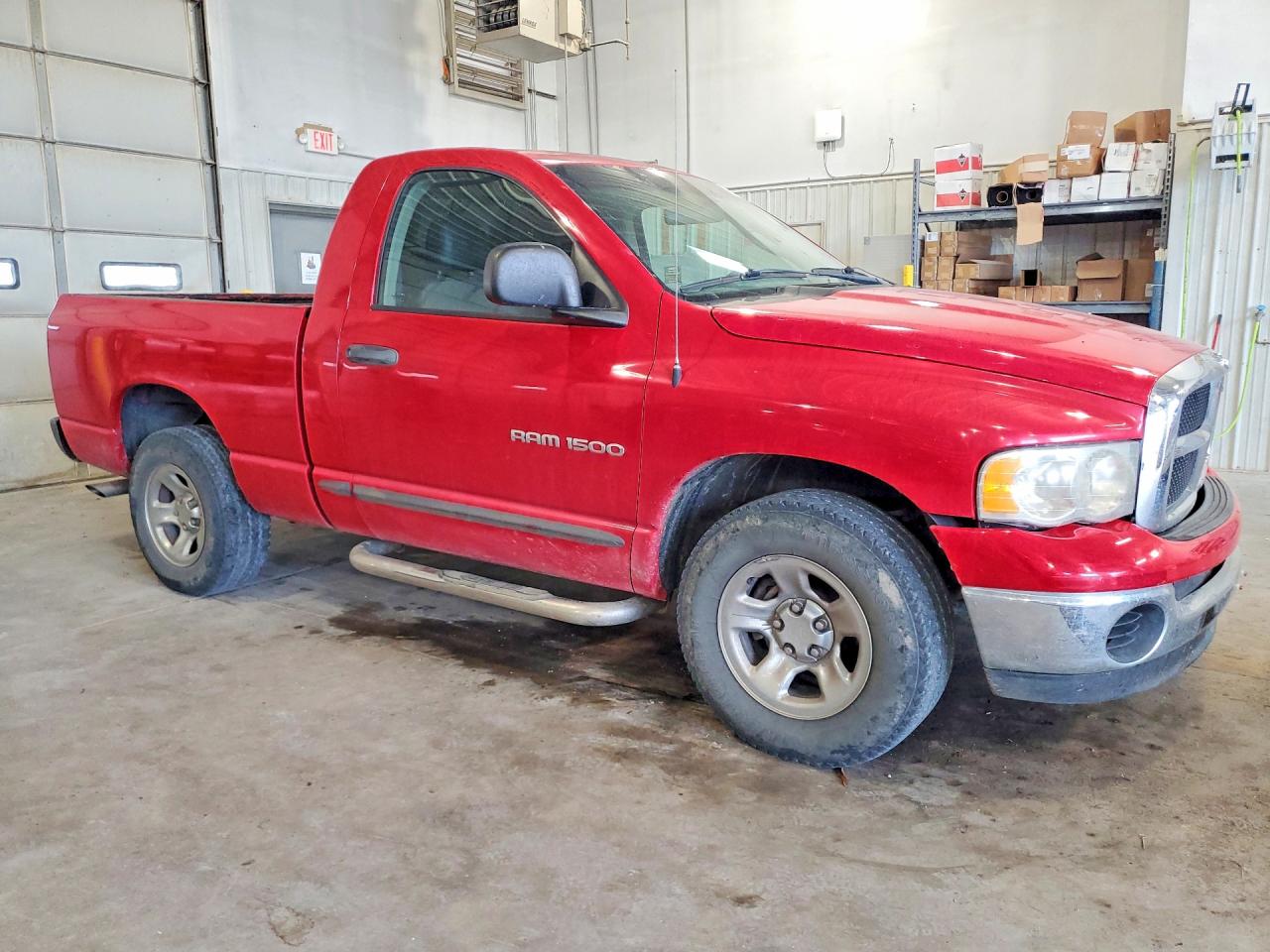 2005 Dodge Ram 1500 St Red vin: 1D7HA16N65J524947