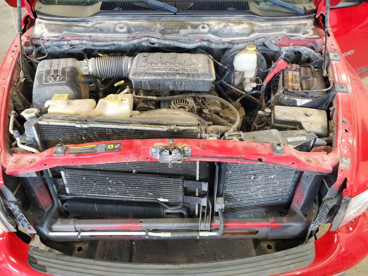 2005 Dodge Ram 1500 St Red vin: 1D7HA16N65J524947