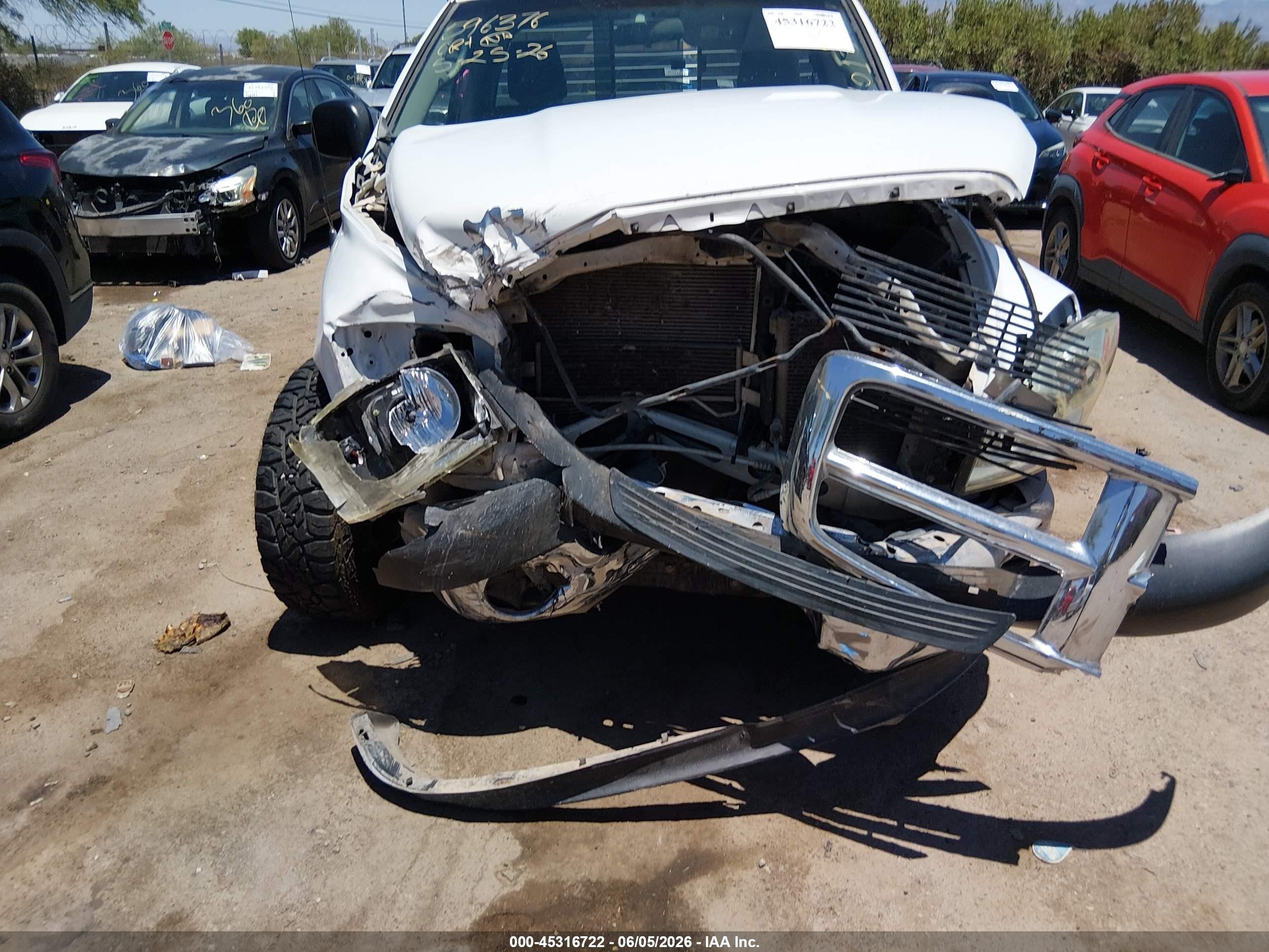 2008 Dodge Ram 1500 Slt White vin: 1D7HA16N68J181013