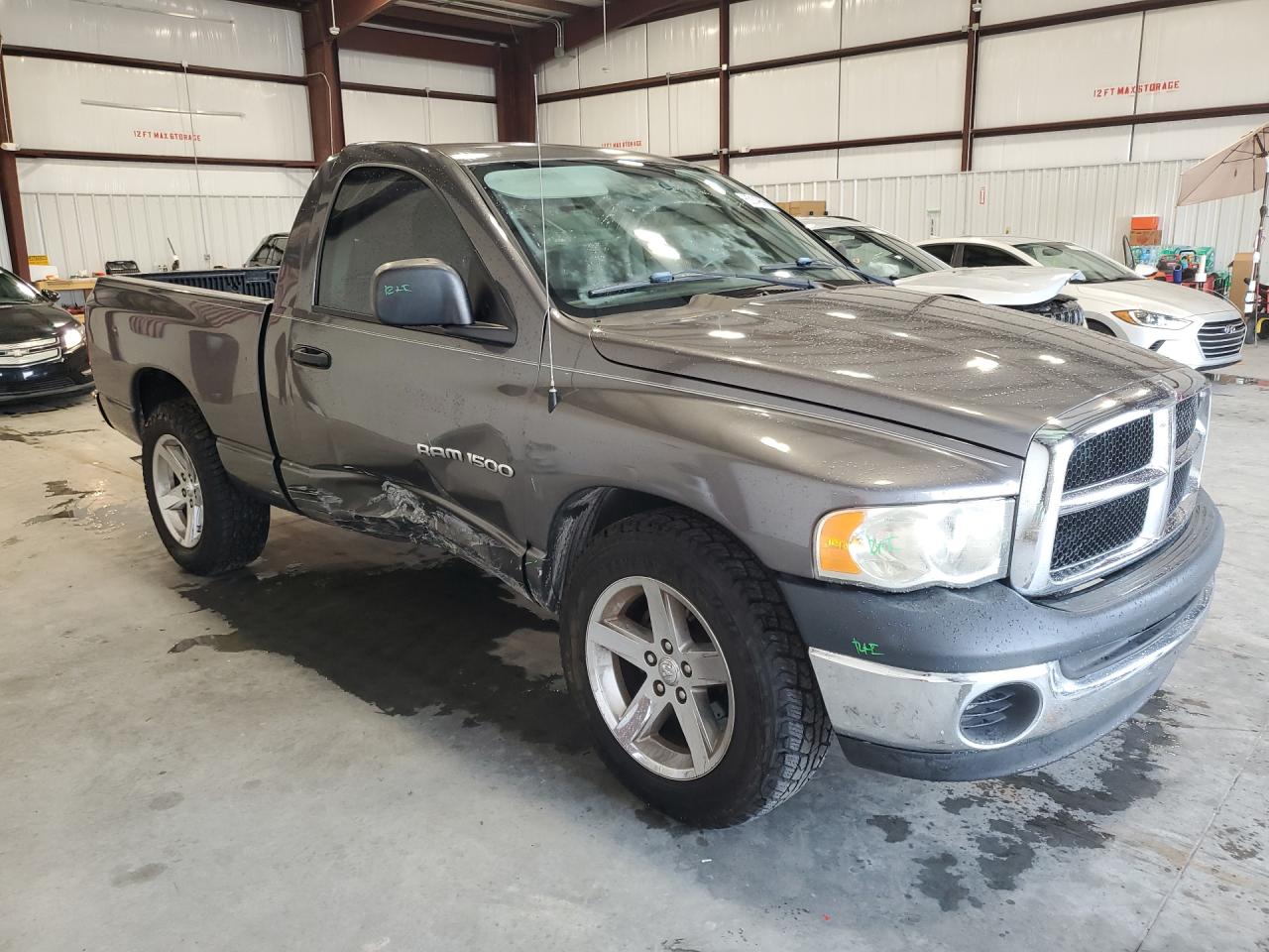 2004 Dodge Ram 1500 St Gray vin: 1D7HA16N74J225403