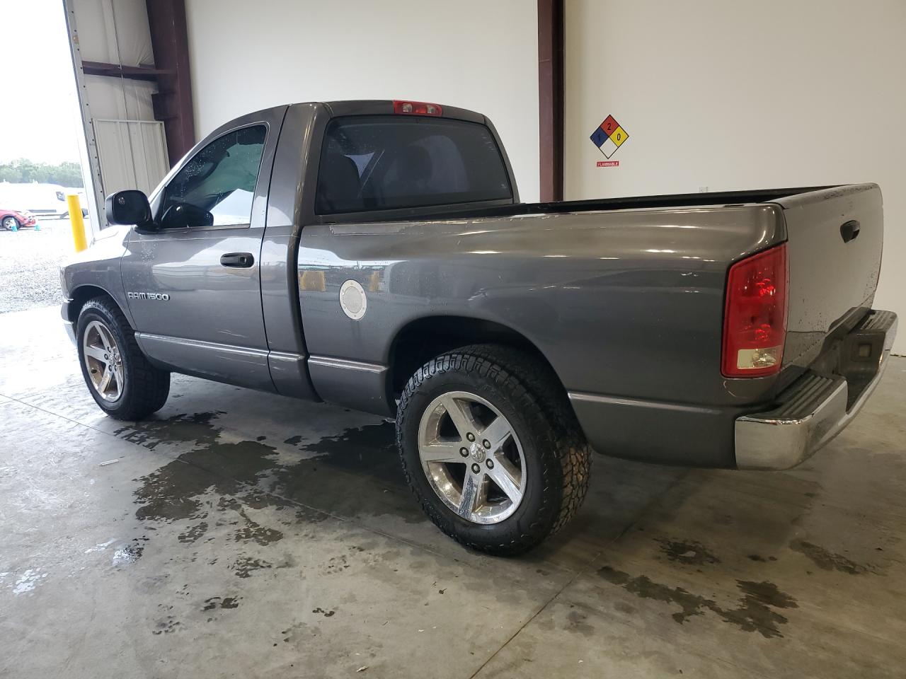 2004 Dodge Ram 1500 St Gray vin: 1D7HA16N74J225403