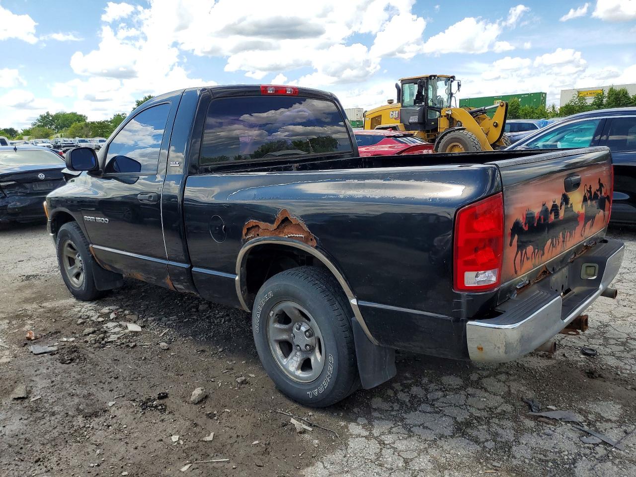 2005 Dodge Ram 1500 St Black vin: 1D7HA16N75J604290