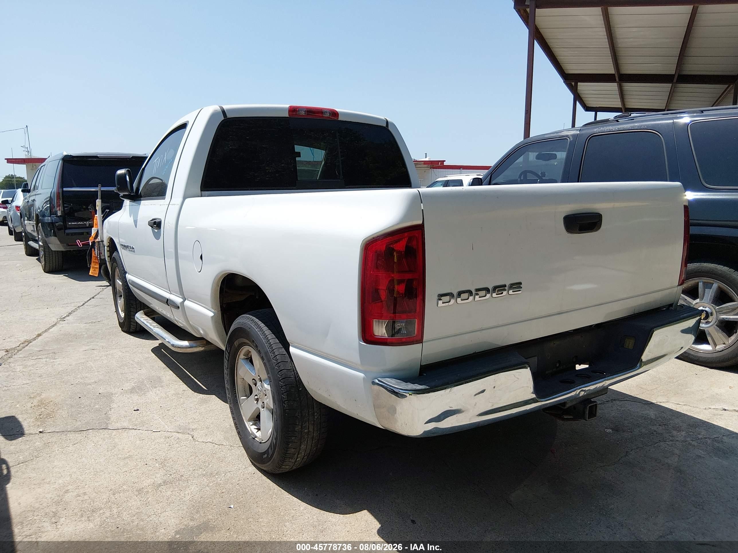 2004 Dodge Ram 1500 St White vin: 1D7HA16N84J284346