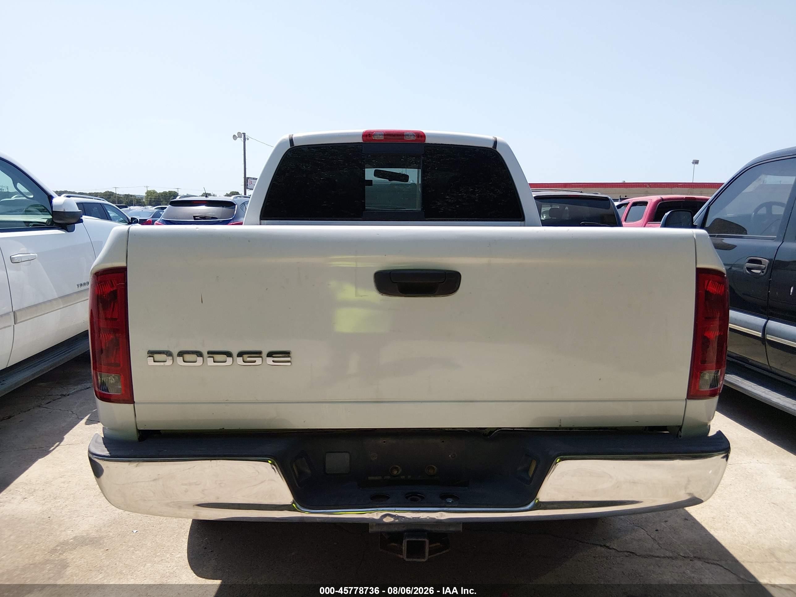 2004 Dodge Ram 1500 St White vin: 1D7HA16N84J284346