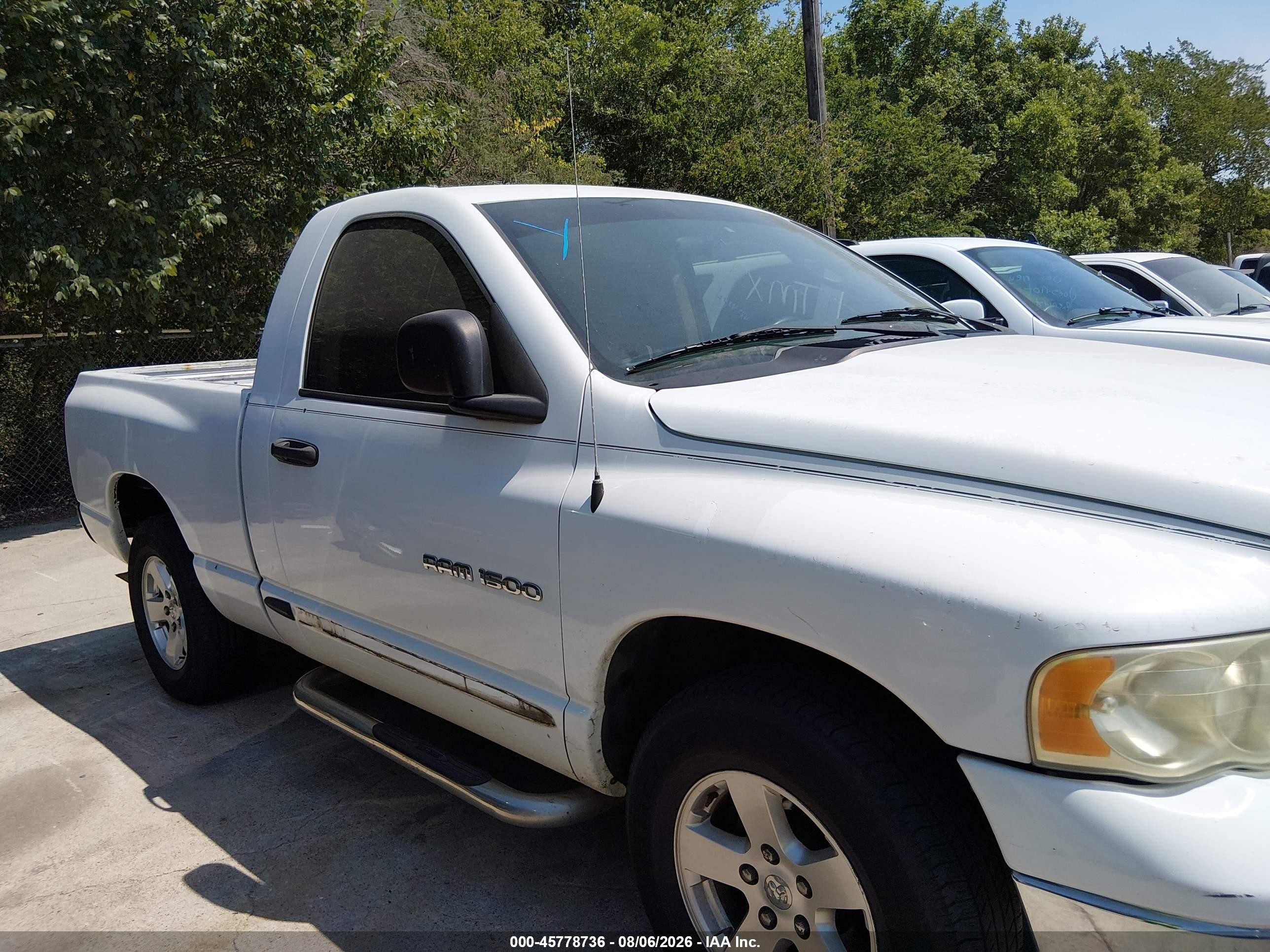 2004 Dodge Ram 1500 St White vin: 1D7HA16N84J284346