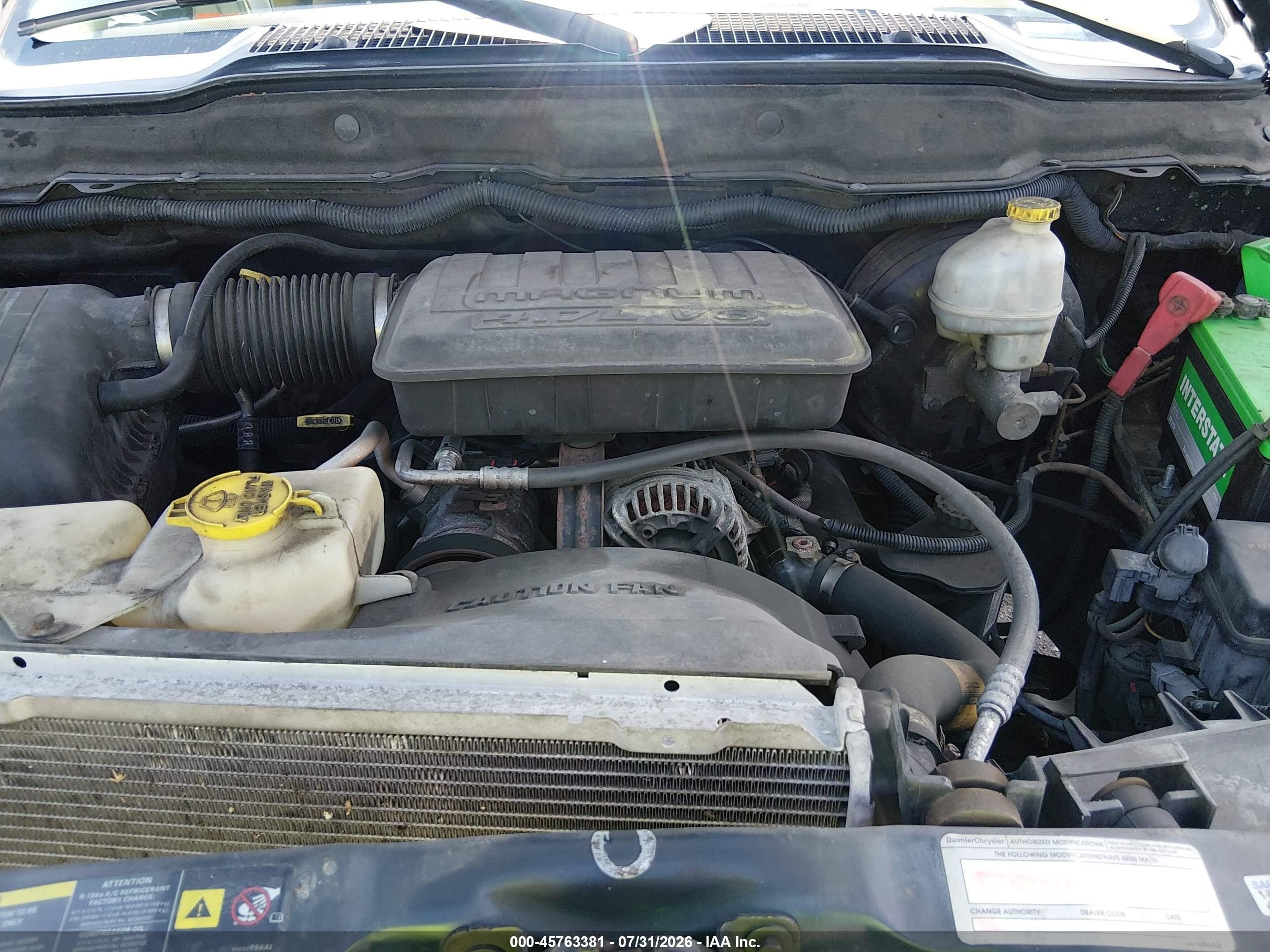 2005 Dodge Ram 1500 St Синий vin: 1D7HA16N95J642622